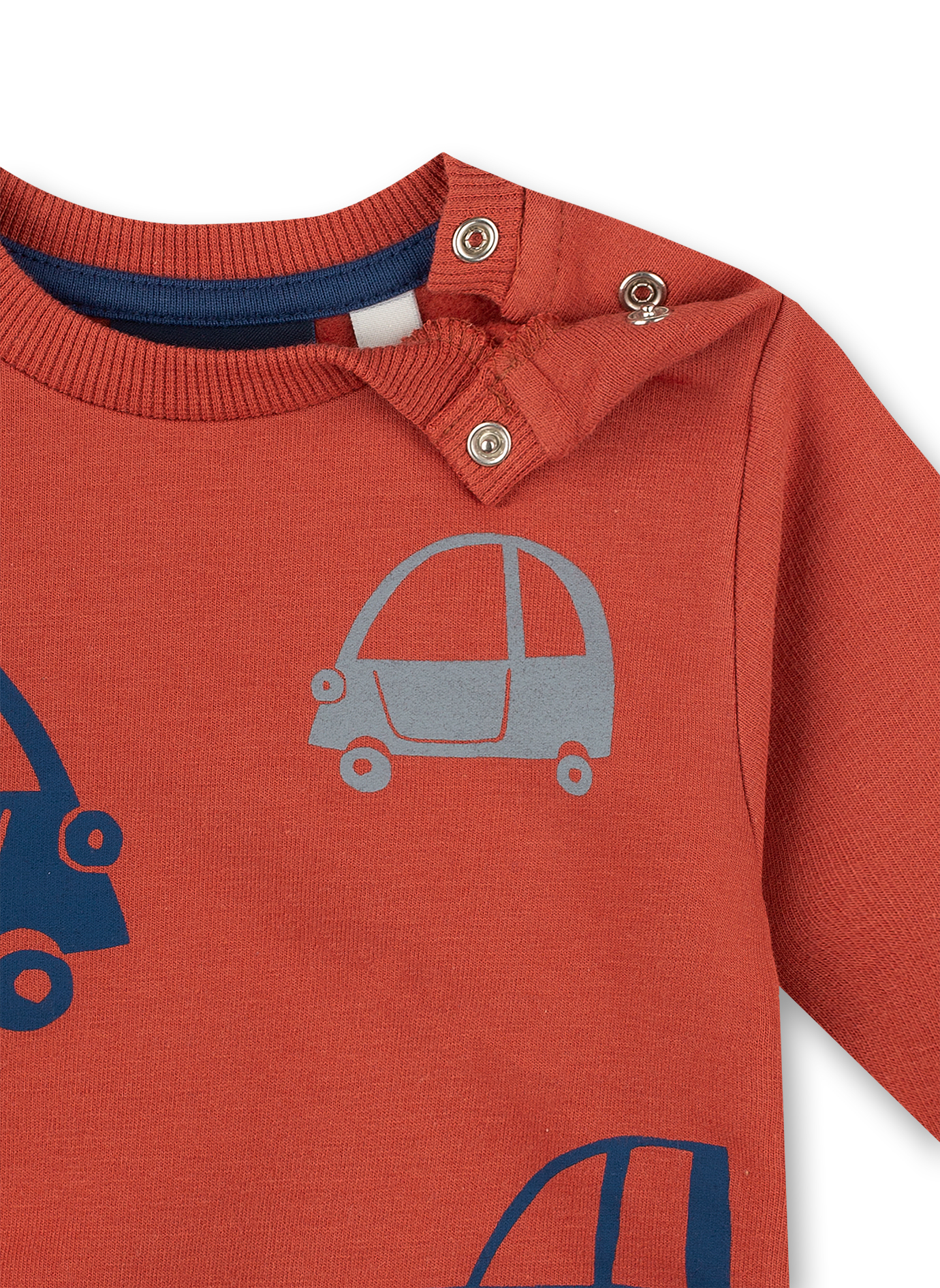 Jungen-Sweatshirt Rot Little Car