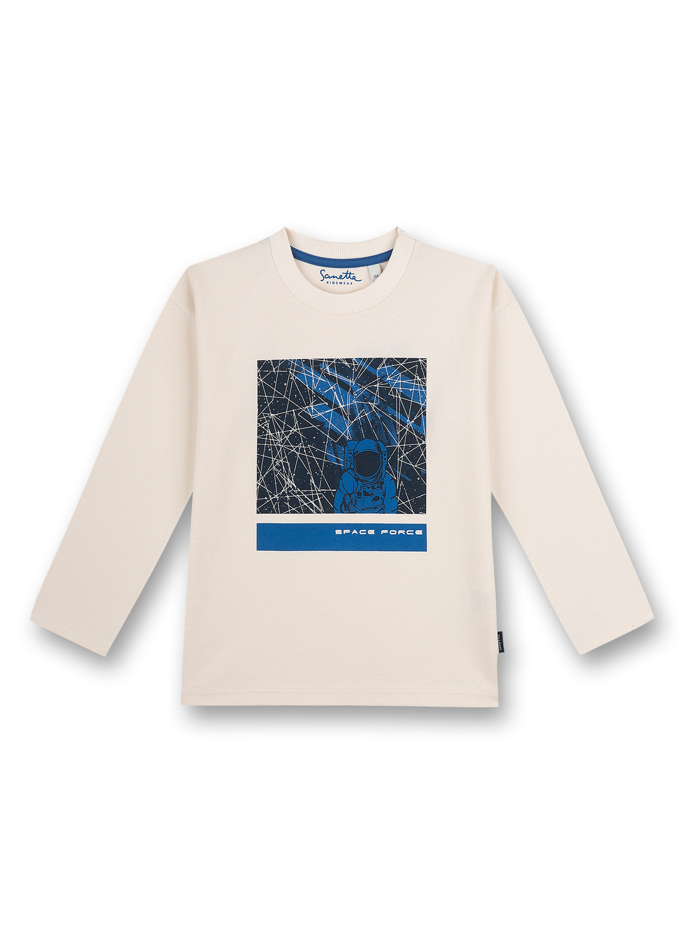 Jungen-Shirt langarm Off-White Galaxy Star