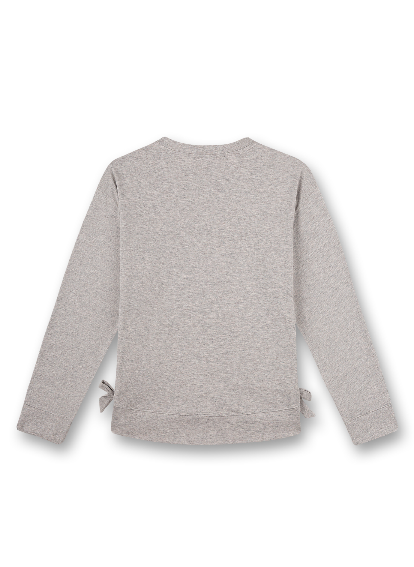 Mädchen-Sweatshirt Graumelange Athleisure Workout