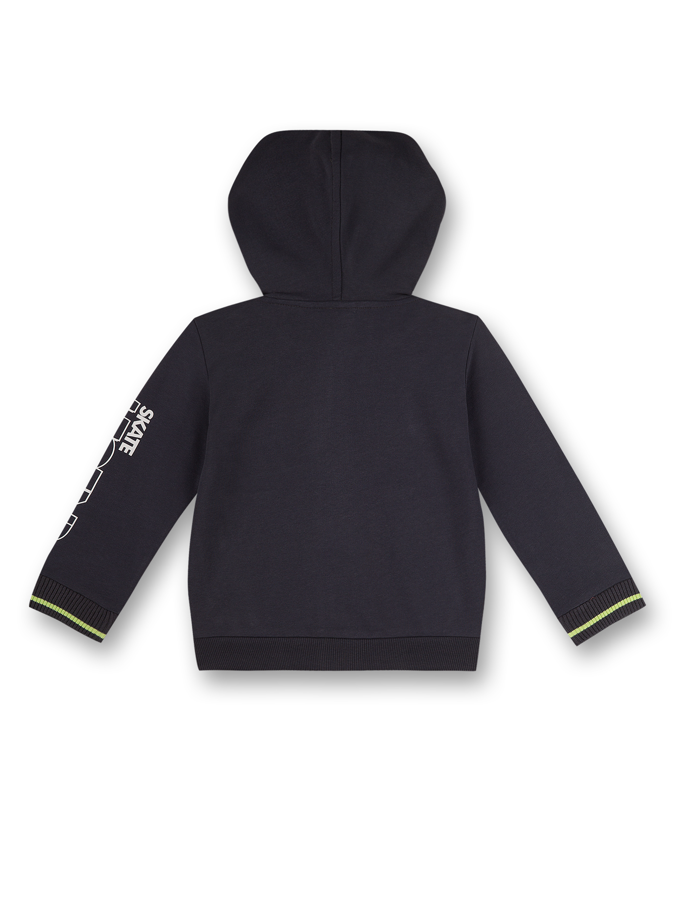 Jungen-Sweatjacke Dunkelgrau Skate