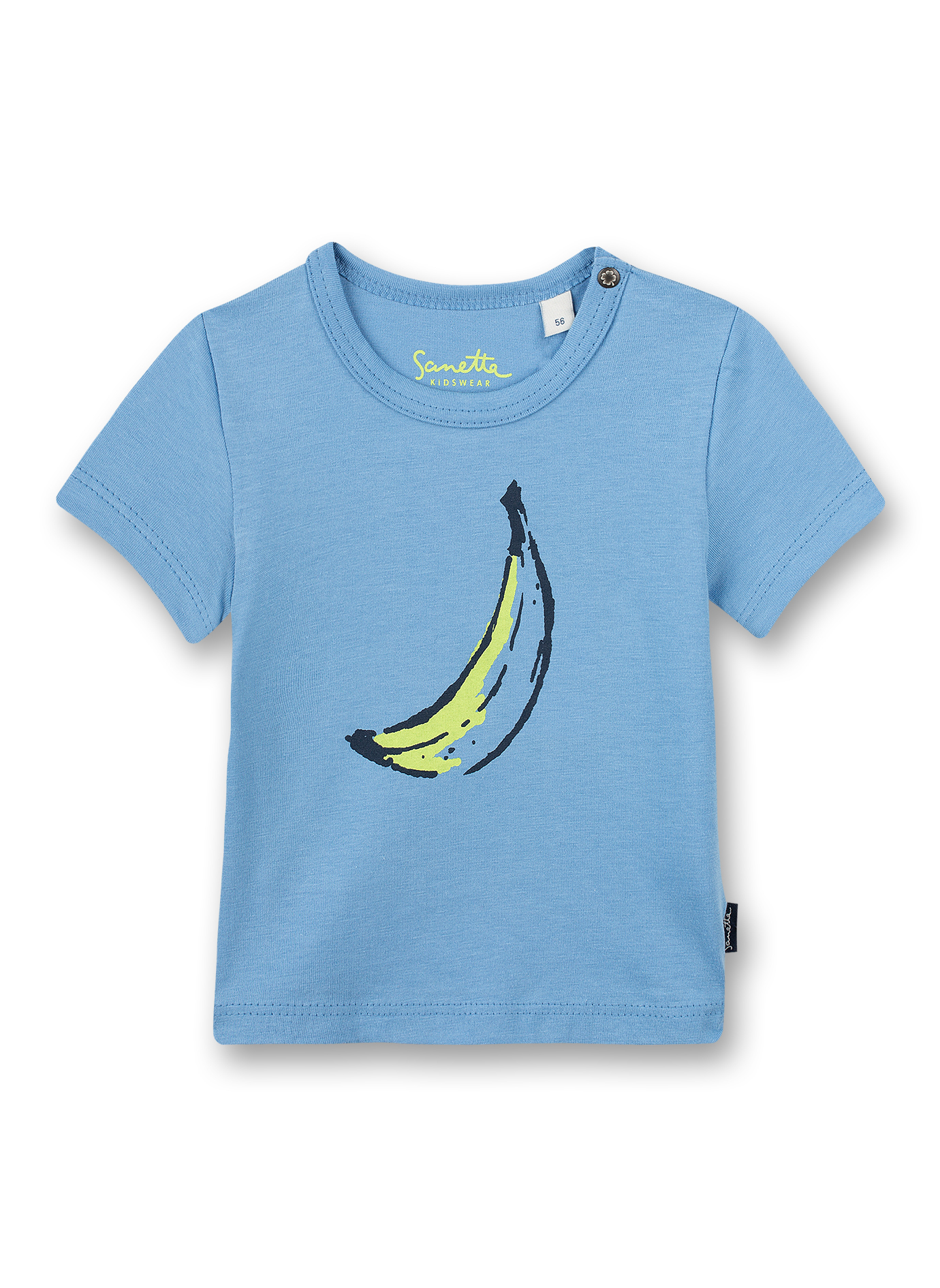 Jungen T-Shirt Hellblau Monkey Funky