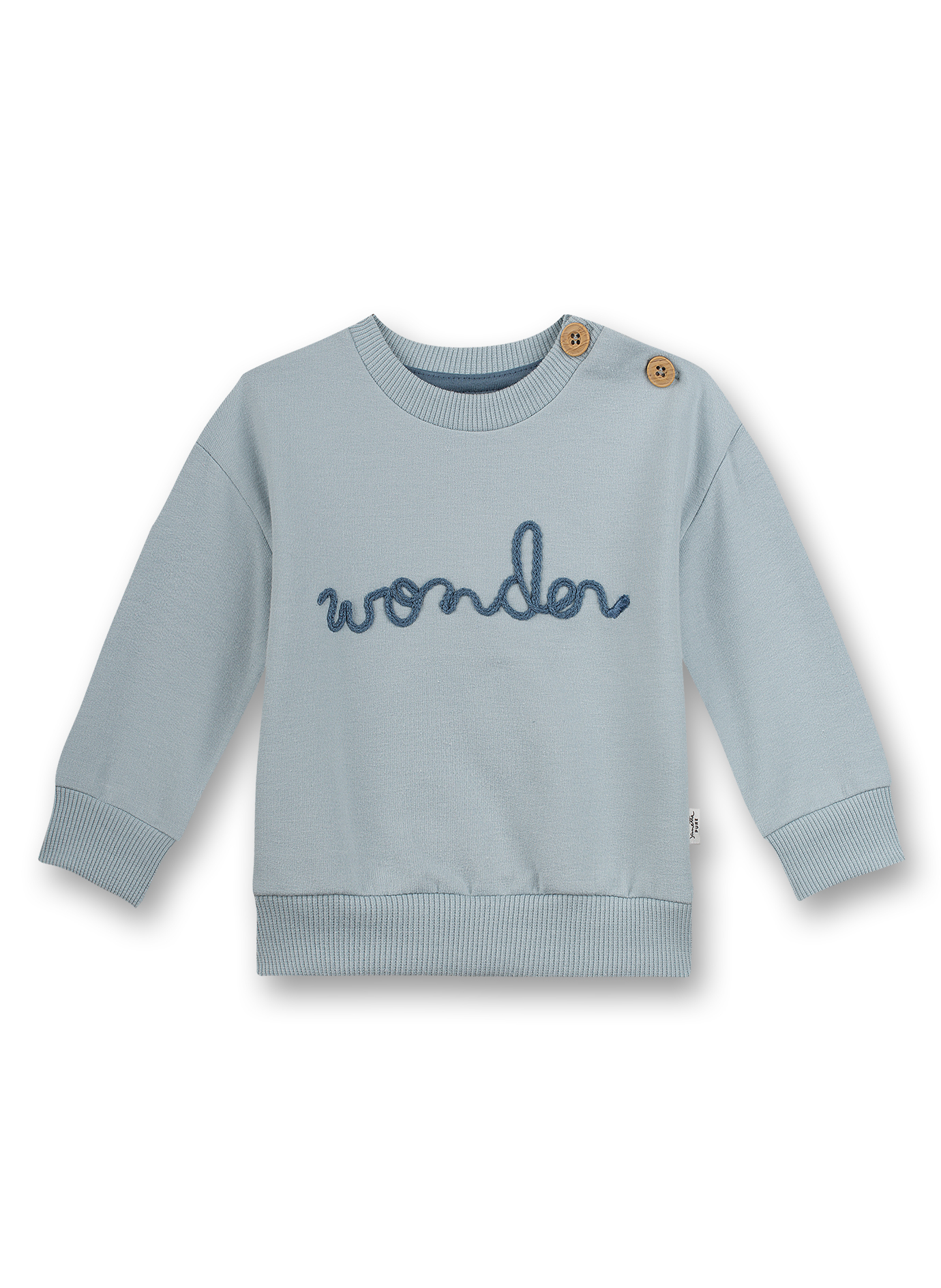 Jungen-Sweatshirt Hellblau