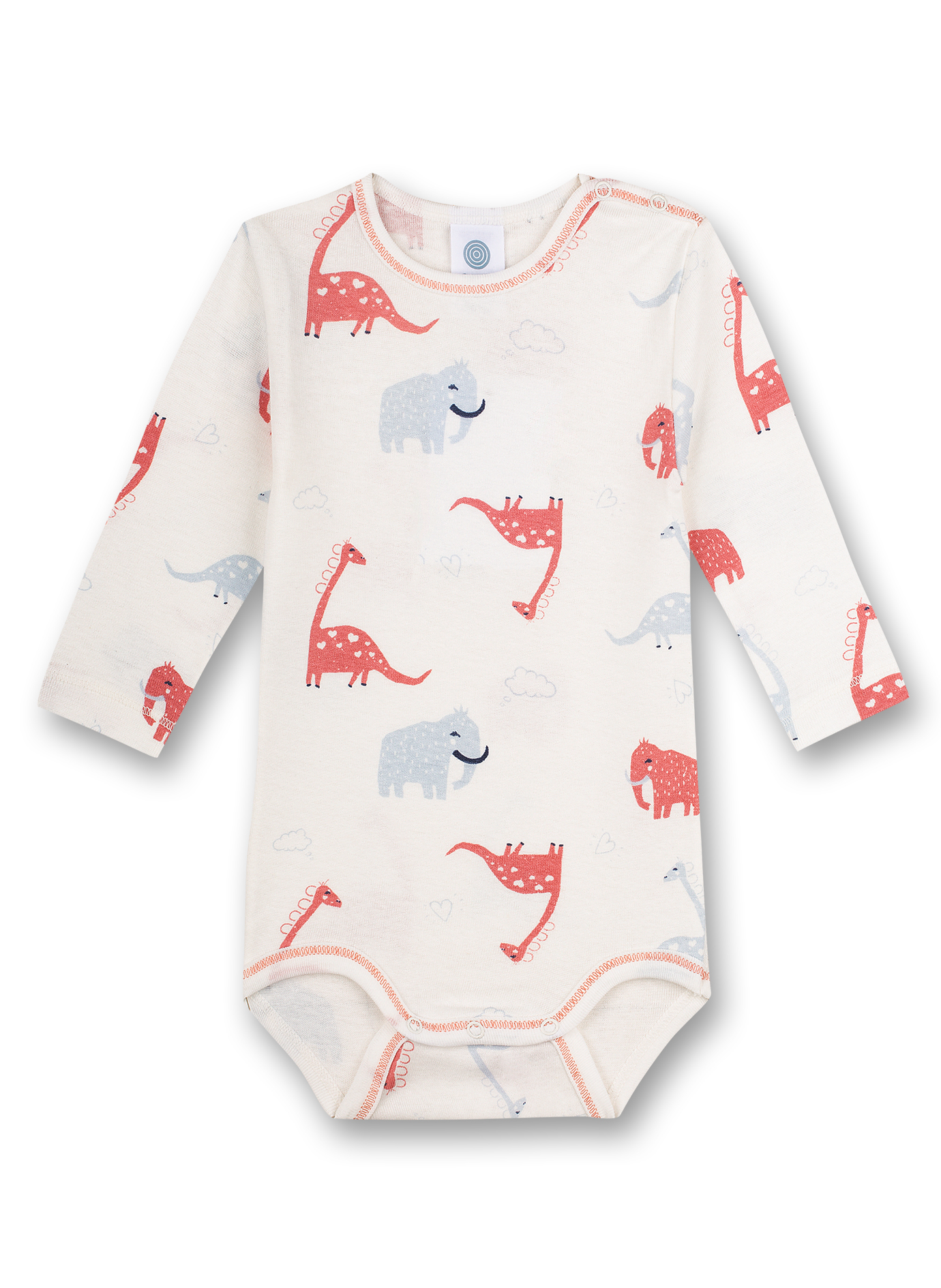 Body langarm Off-White Sleepy Saurus