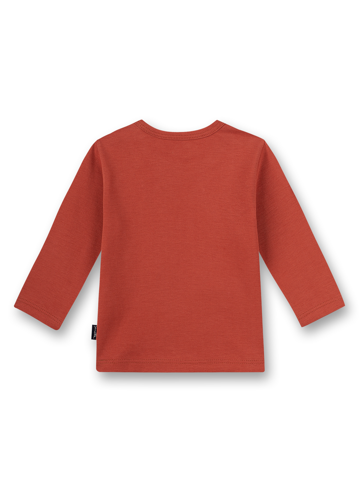 Jungen-Shirt langarm Rot Little Car