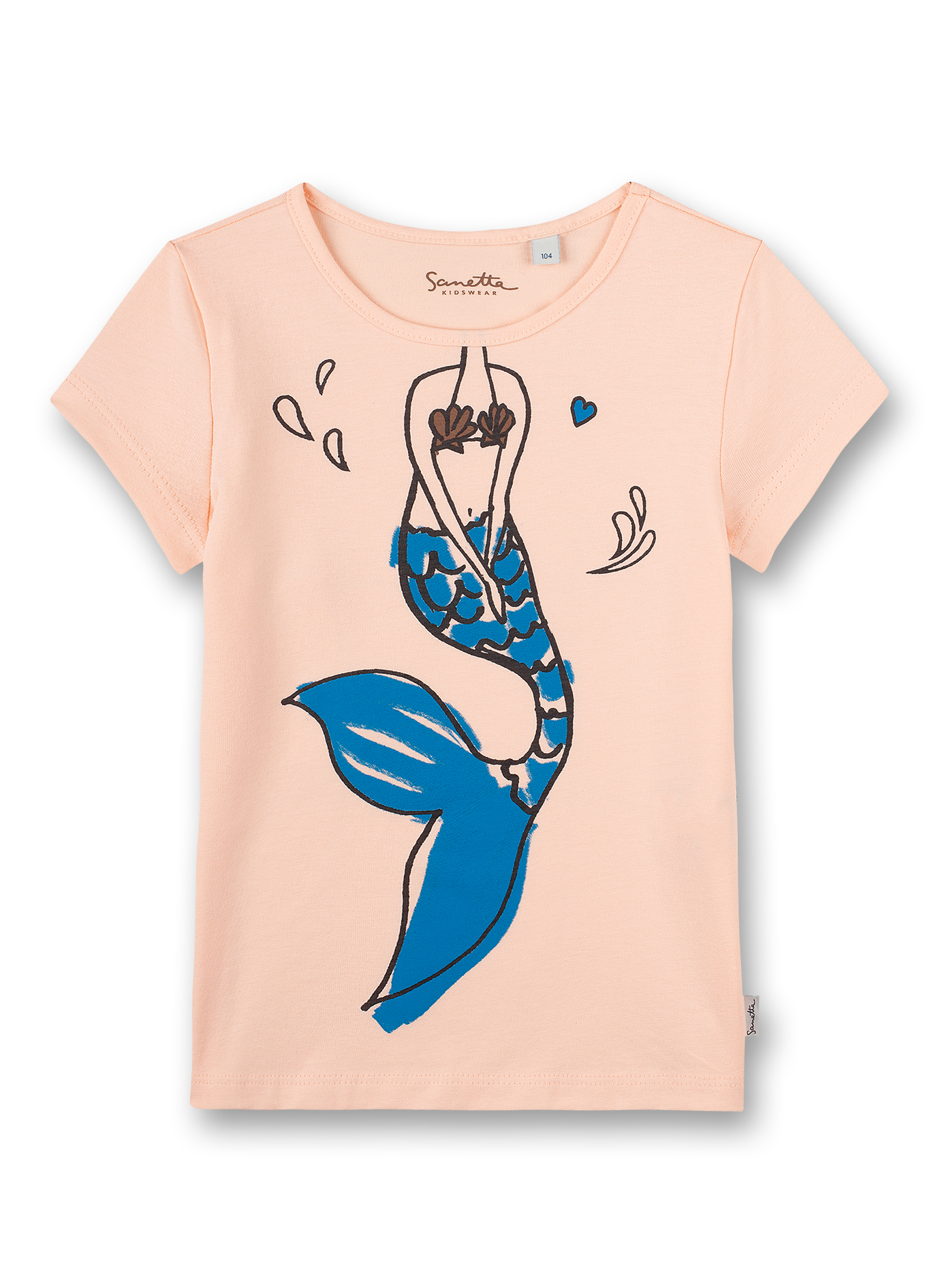 Mädchen T-Shirt Rosa Mermaid