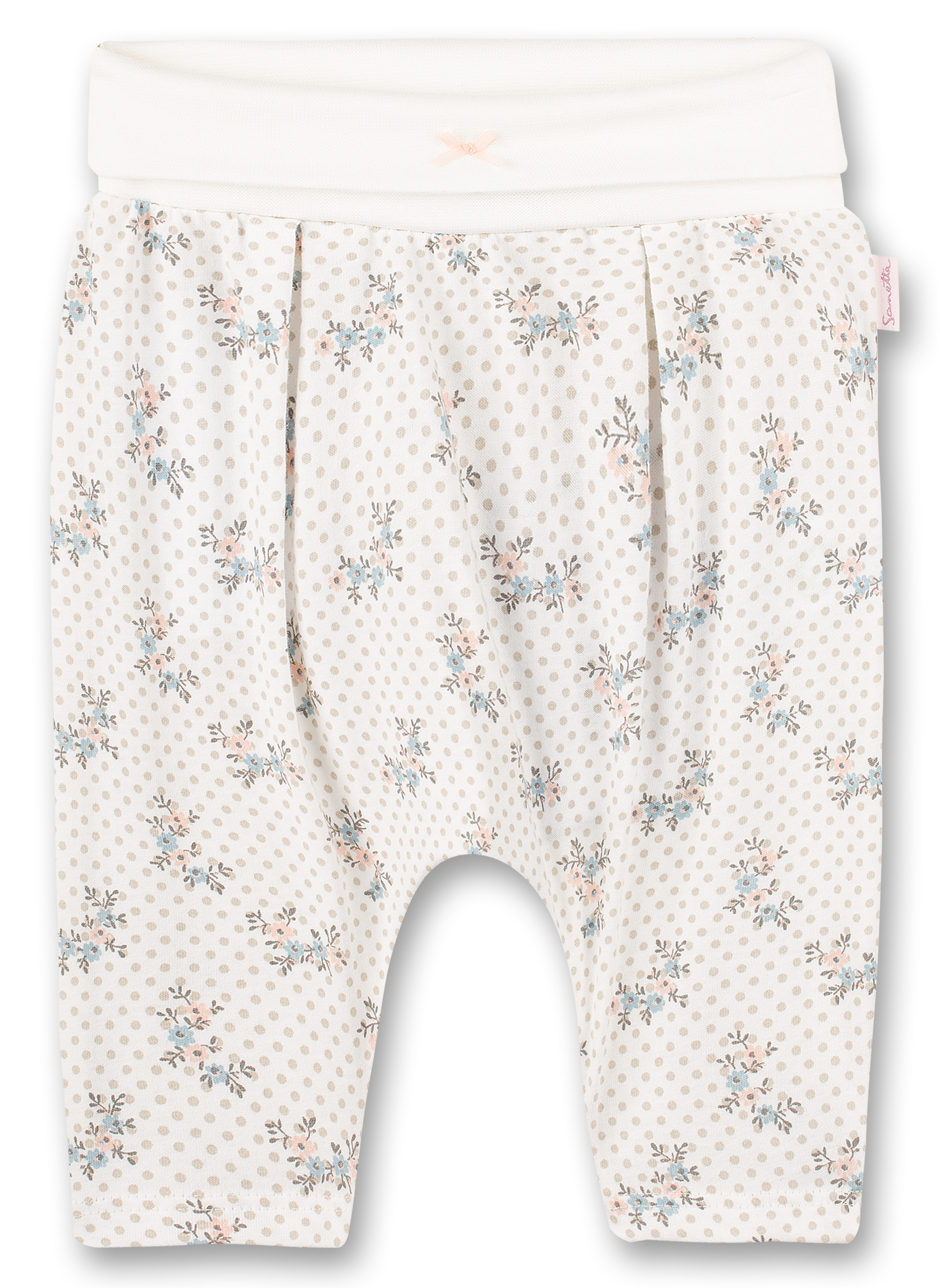 Mädchen-Hose Off-White Dots-Allover Fluffy Duckling