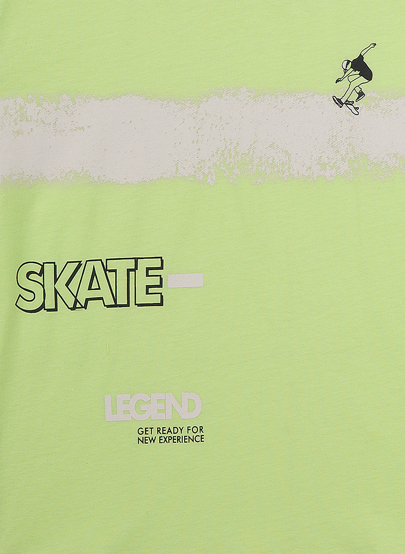 Jungen T-Shirt Gelb Skate