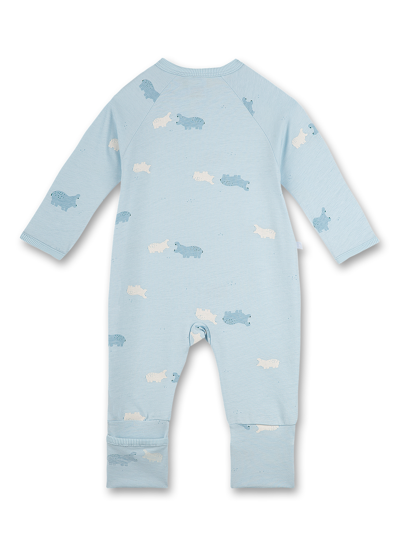 Jungen-Overall Hellblau Hippo