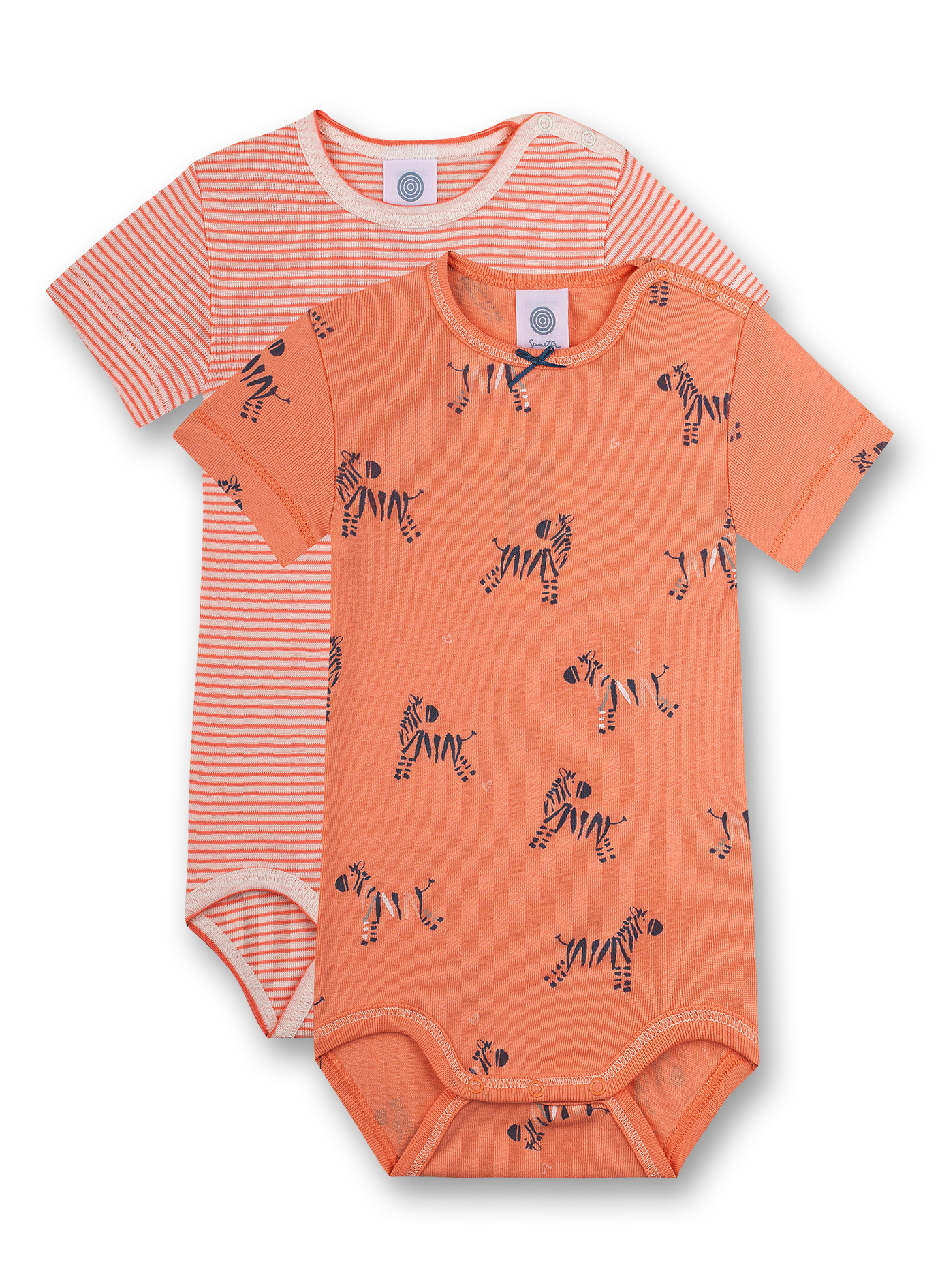 Body kurzarm (Doppelpack) Rosa Zoe the Zebra