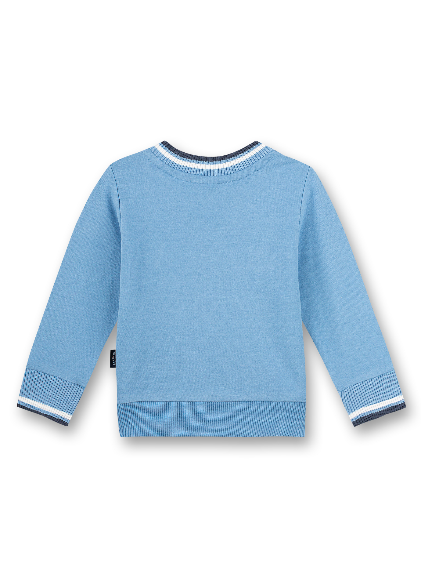 Jungen-Sweatshirt Hellblau Monkey Funky