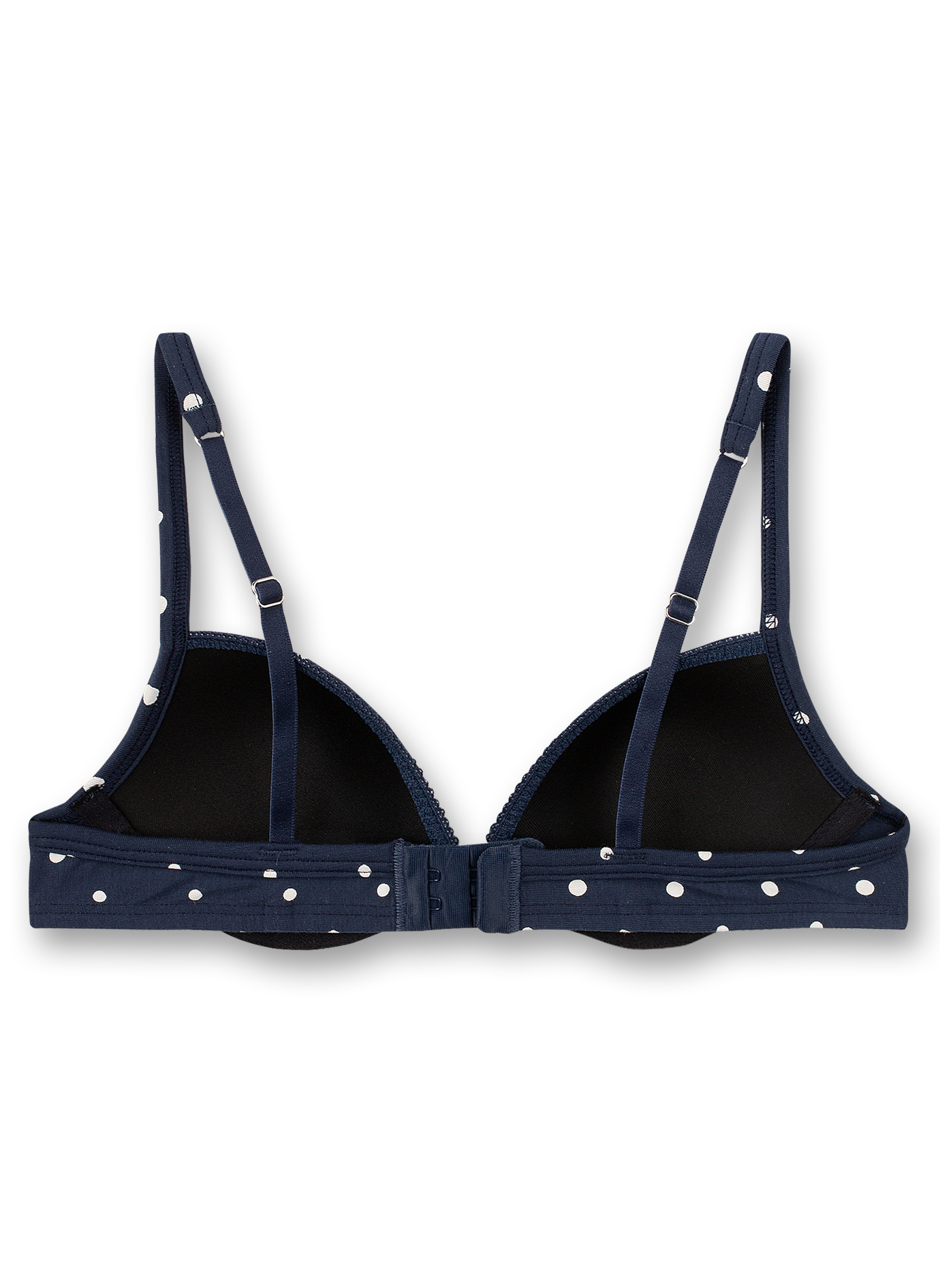 Mädchen-Soft Cup Bra Dunkelblau Dots