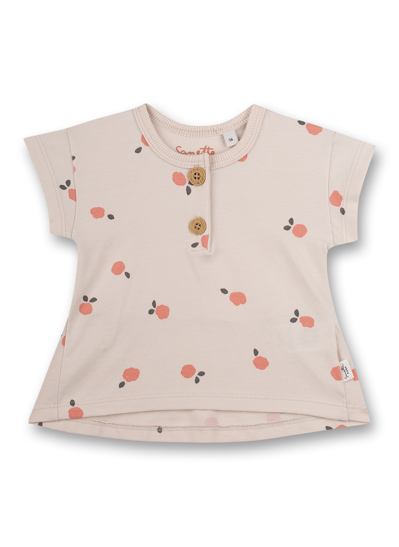 Mädchen T-Shirt Beige