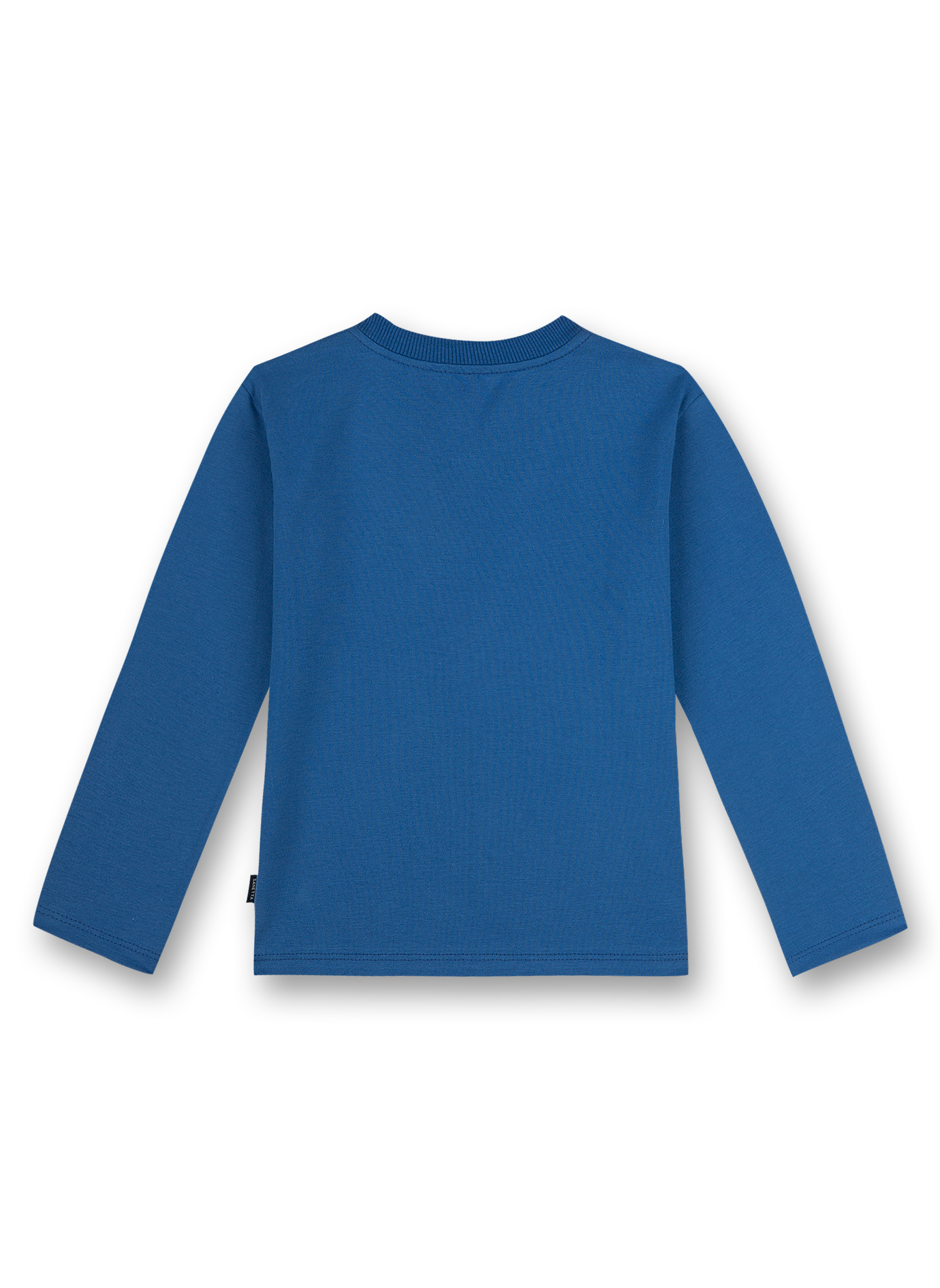 Jungen-Shirt langarm Blau Galaxy Star