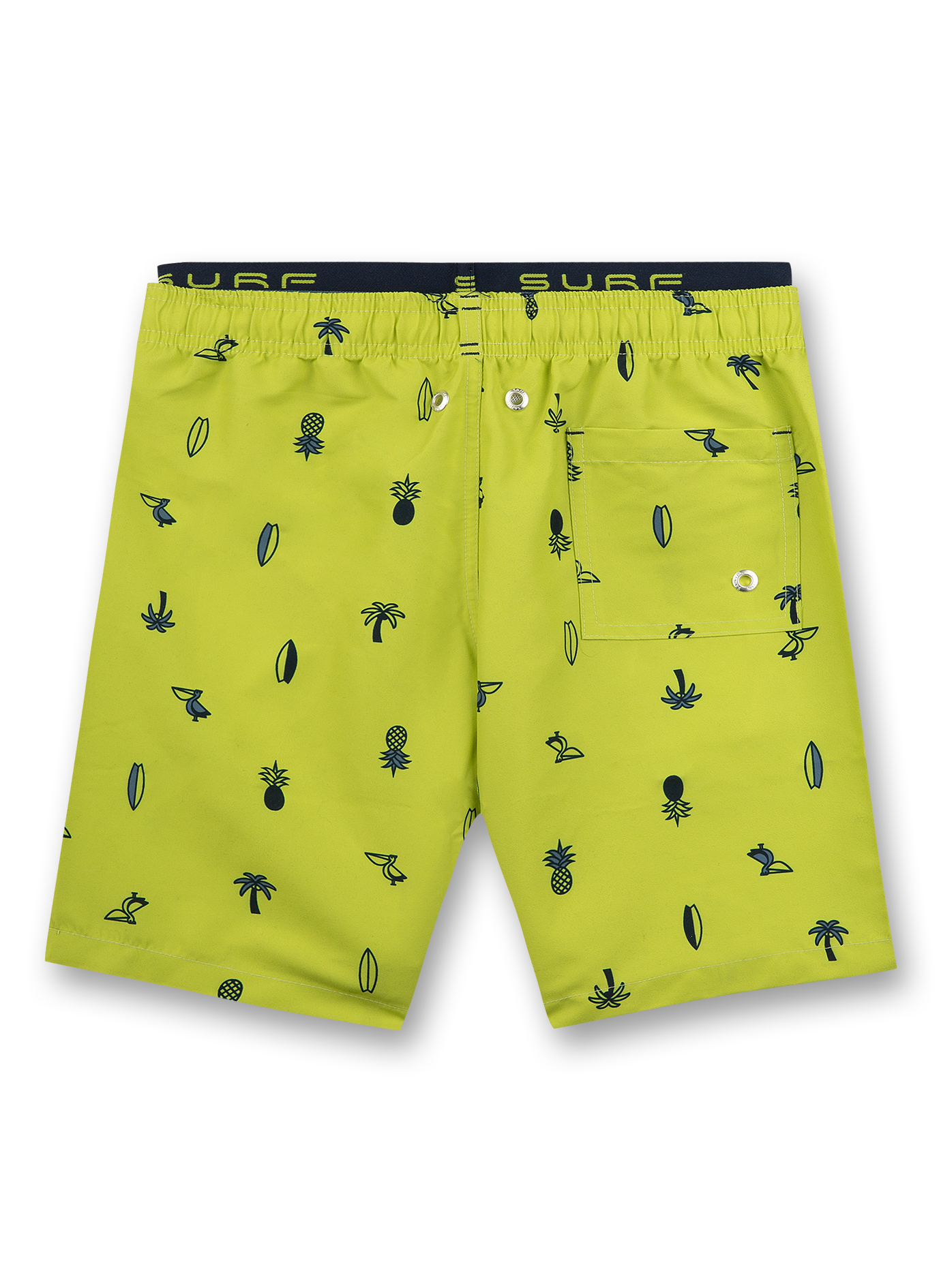 Jungen-Badeshorts Grün