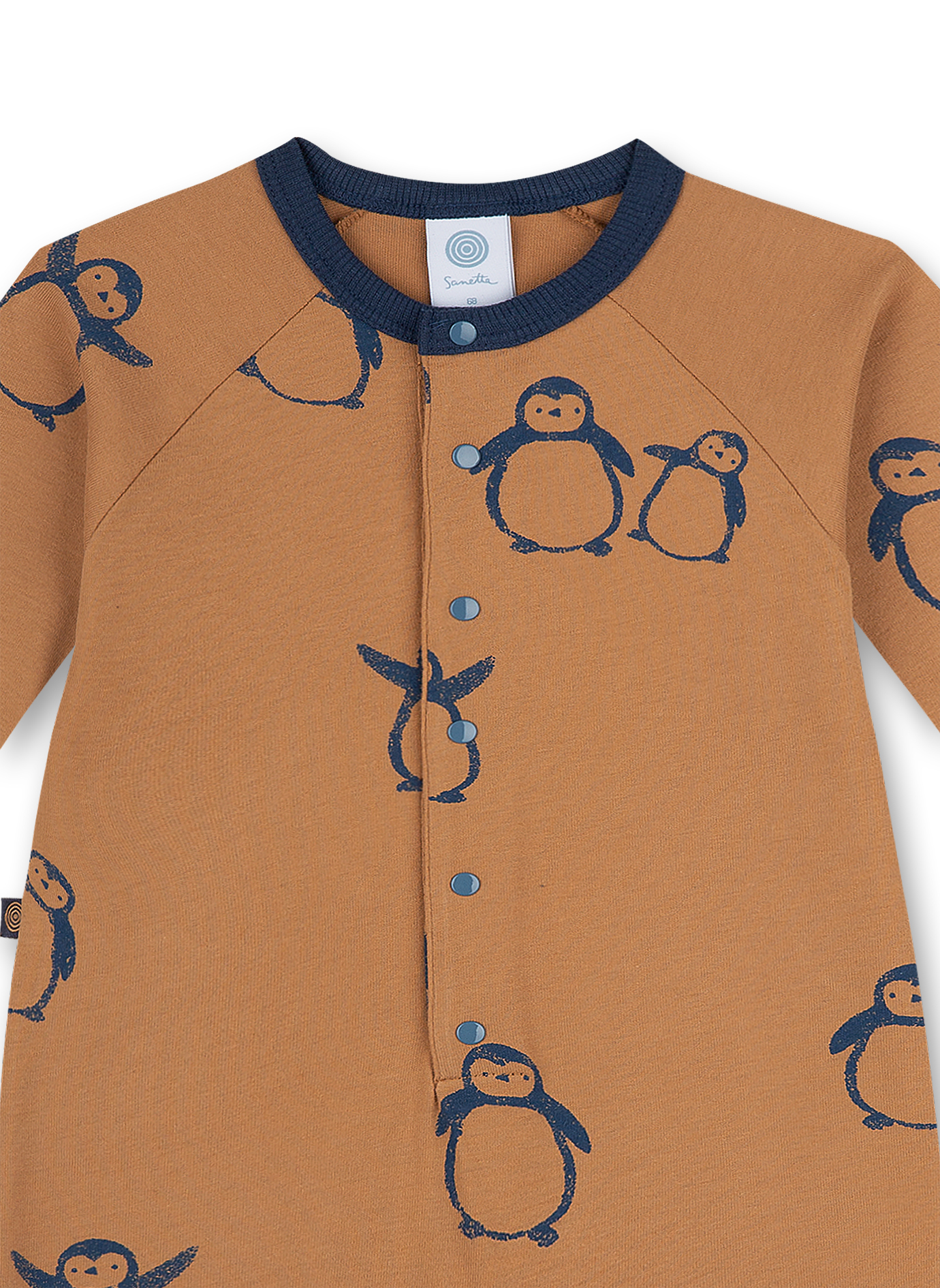 Jungen-Overall Braun Pinguin