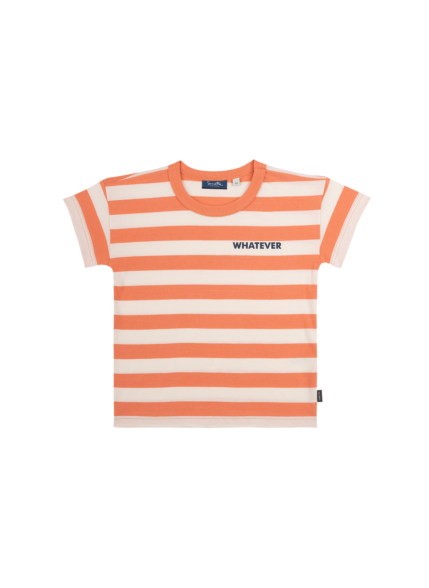 Jungen T-Shirt Orange Ringel Green Ride