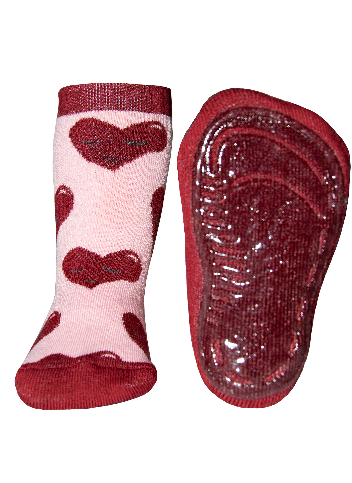 Mädchen ABS-Socken Rosa 