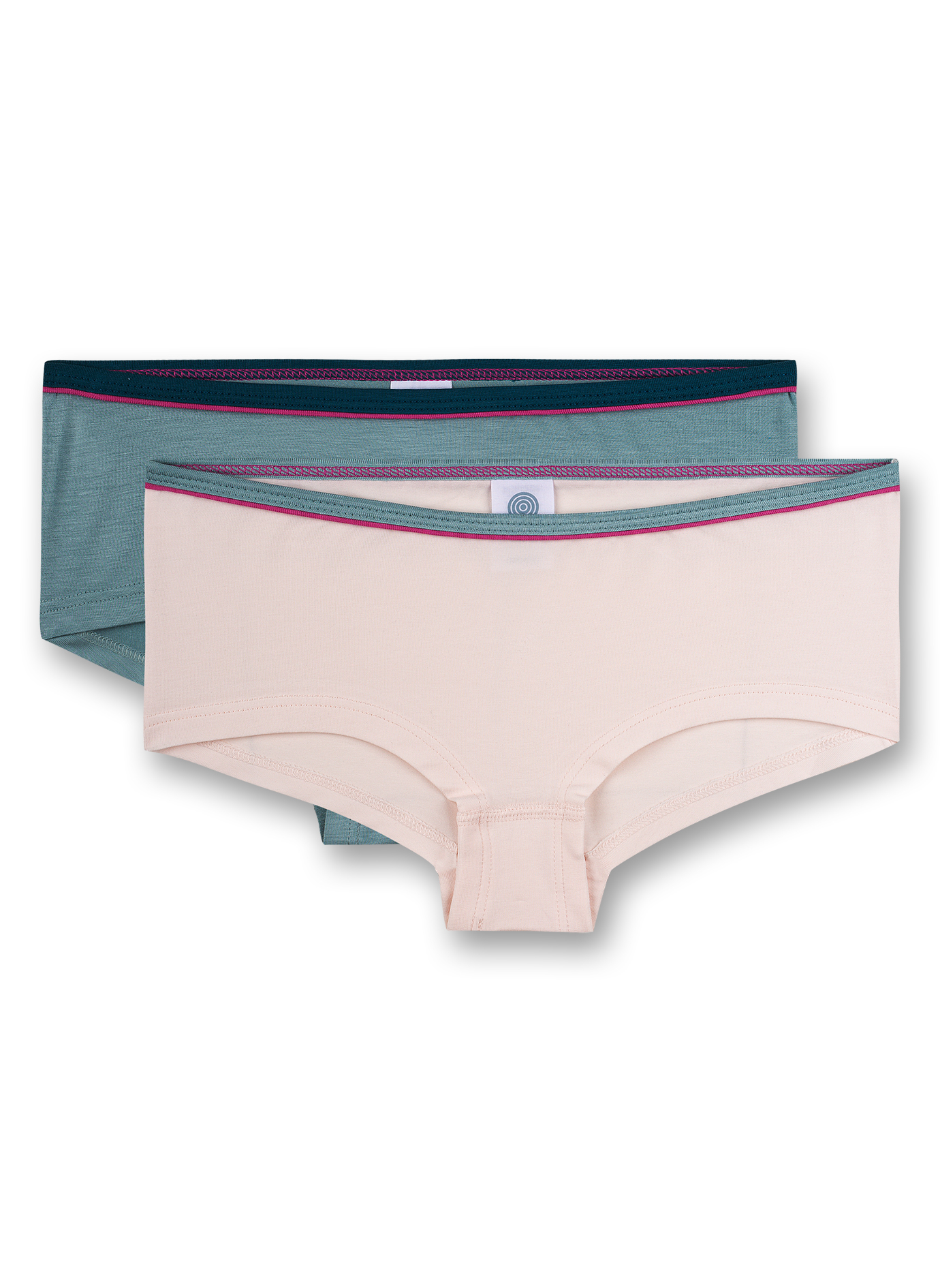 Mädchen-Cutbrief (Doppelpack) Rosa und Blau Caribbean Nights