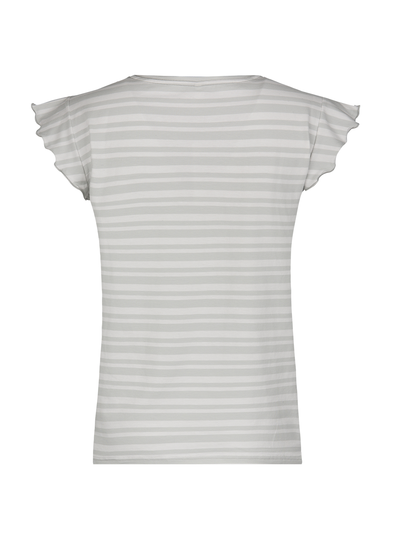 Damen T-Shirt Hellgrau