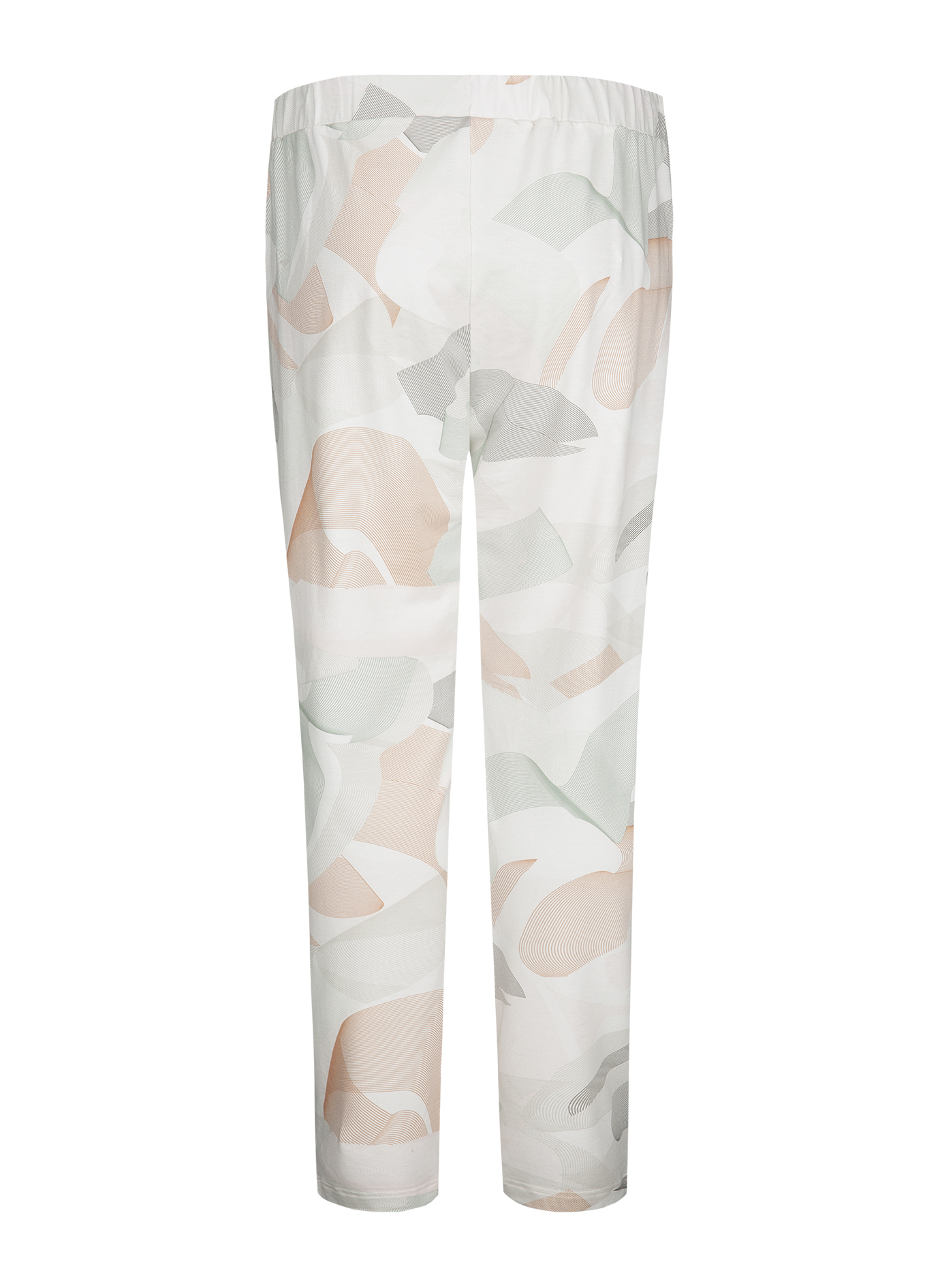 Damen-Schlafhose Off-White