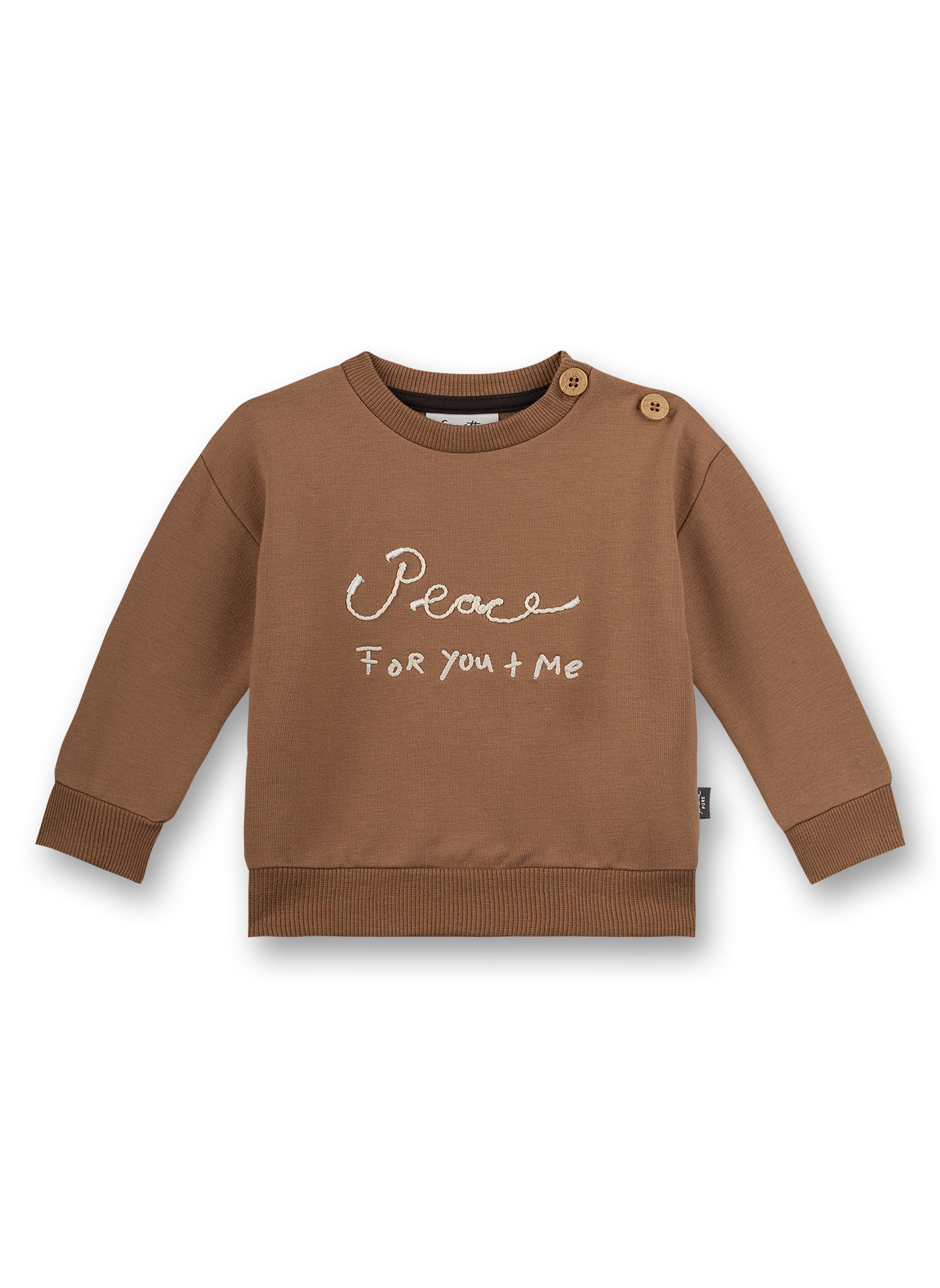 Unisex-Sweatshirt Beige