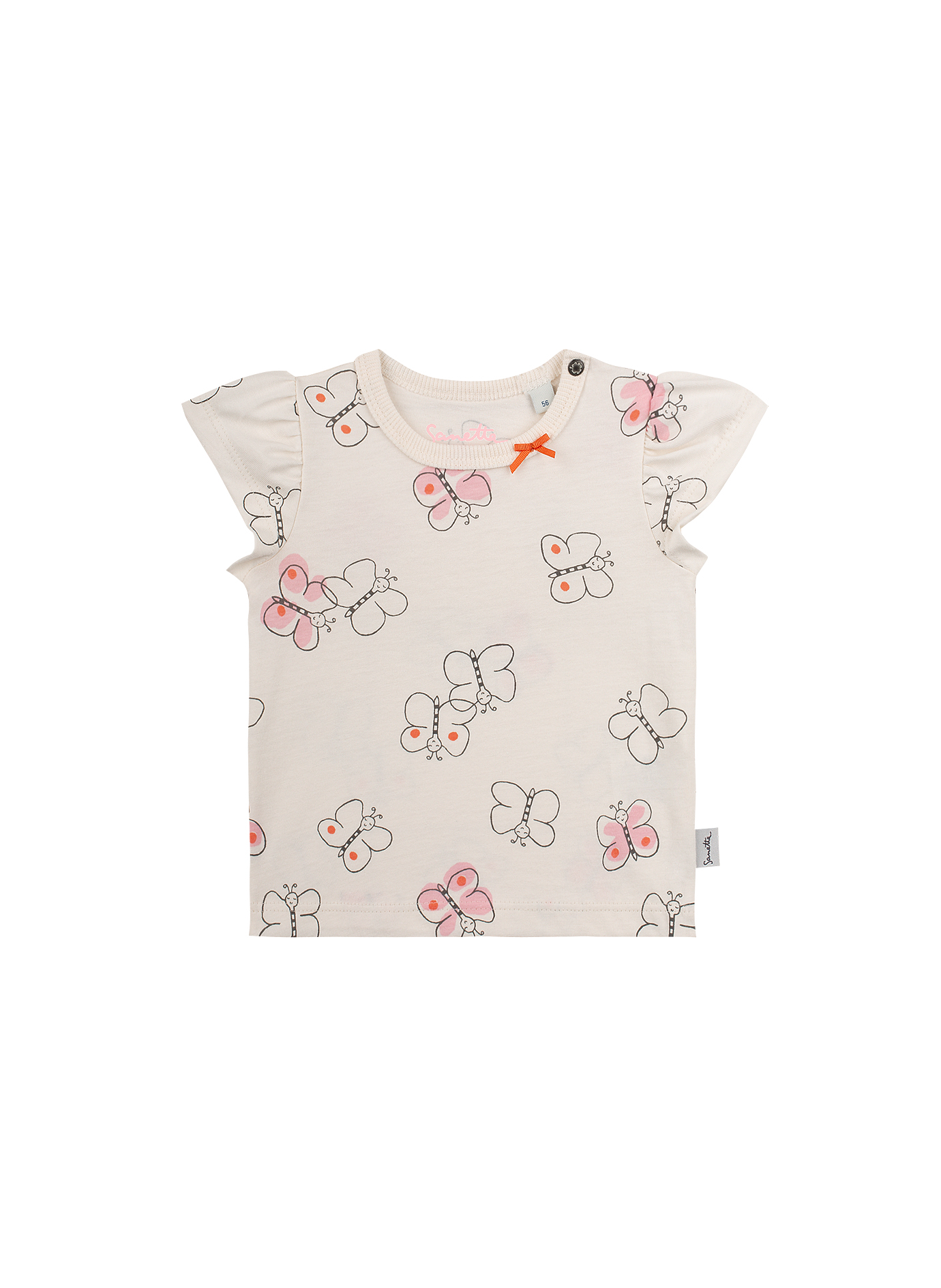 Mädchen T-Shirt Off-White Lovely Butterfly