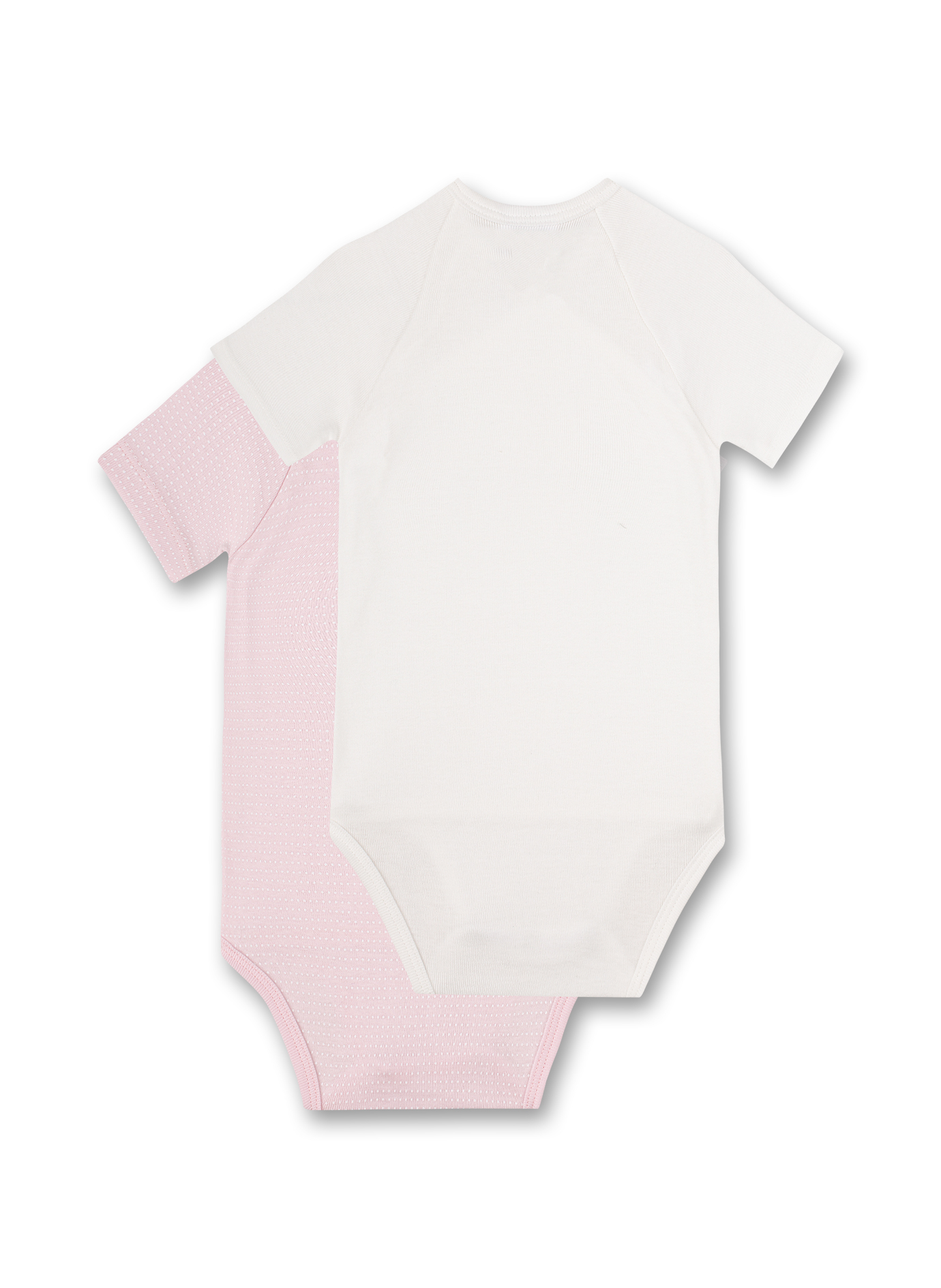 Body (Doppelpack) Rosa und Off-White