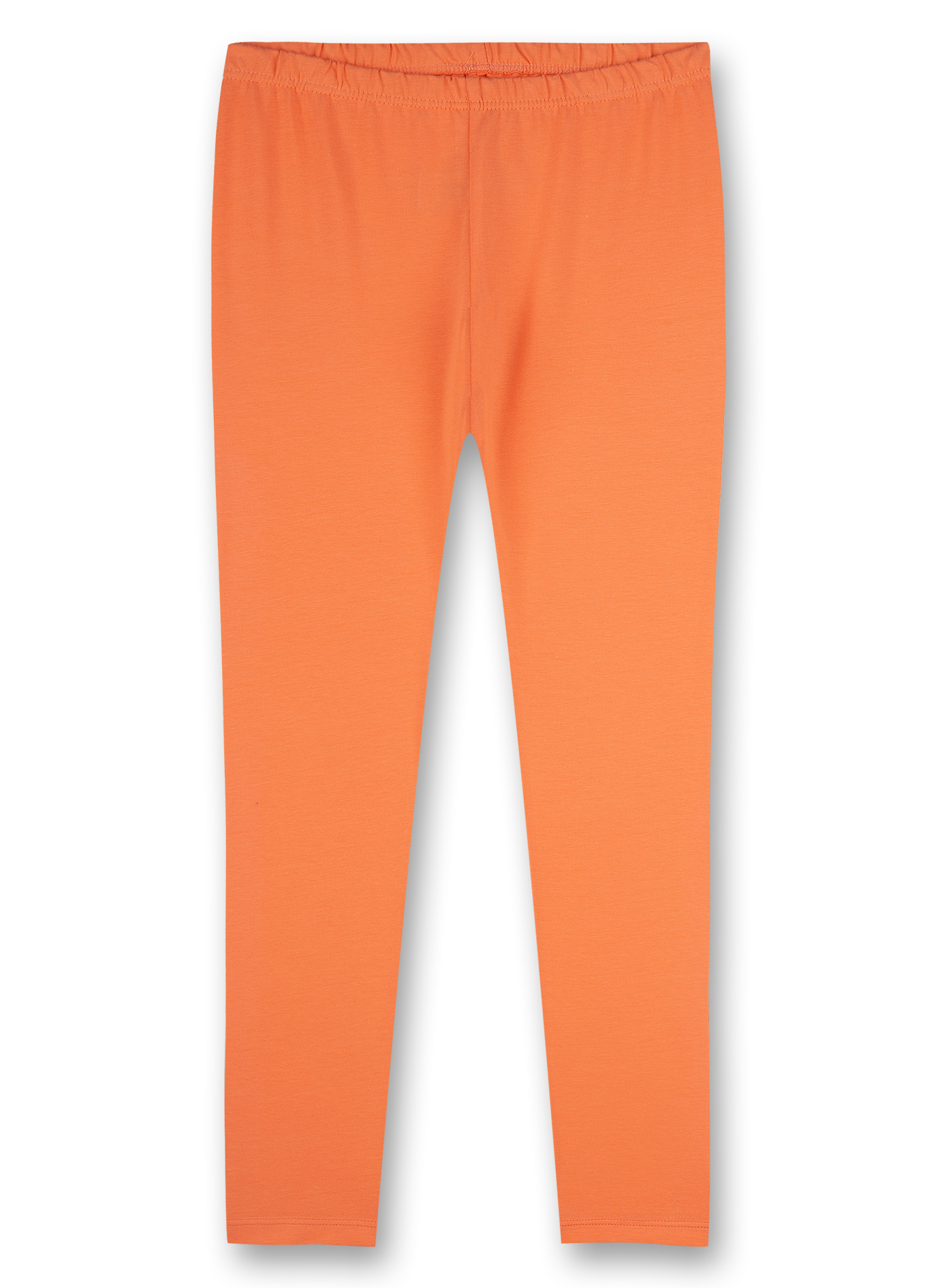 Mädchen-Leggings Orange Athleisure