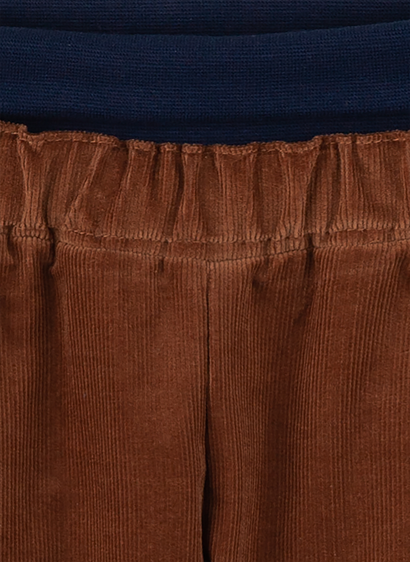 Jungen-Cordhose gefüttert Braun Little Teddy