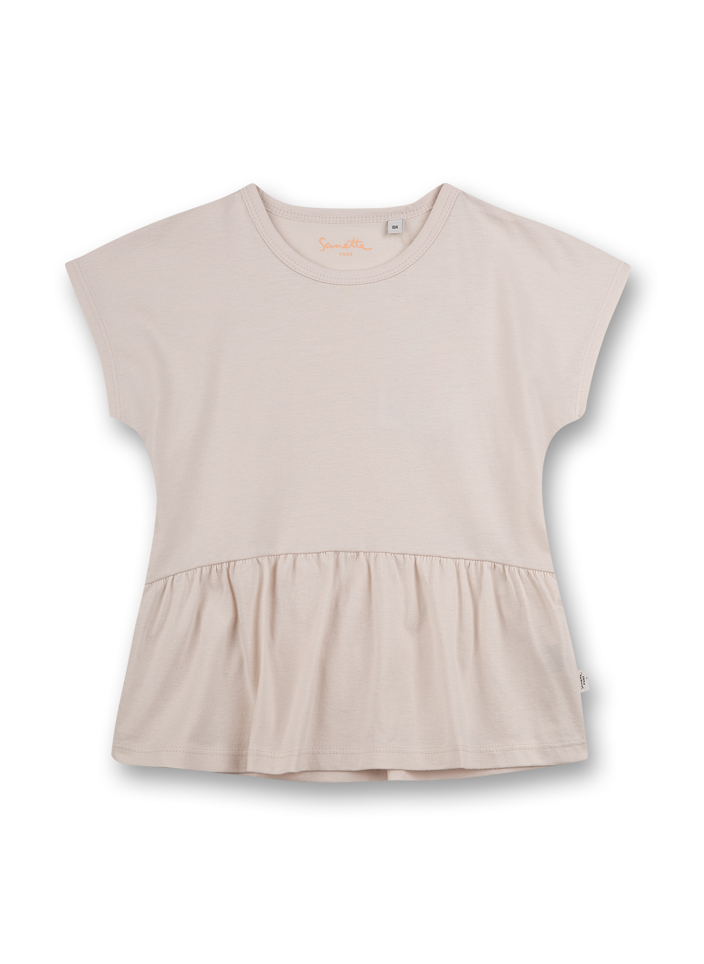 Mädchen T-Shirt Beige