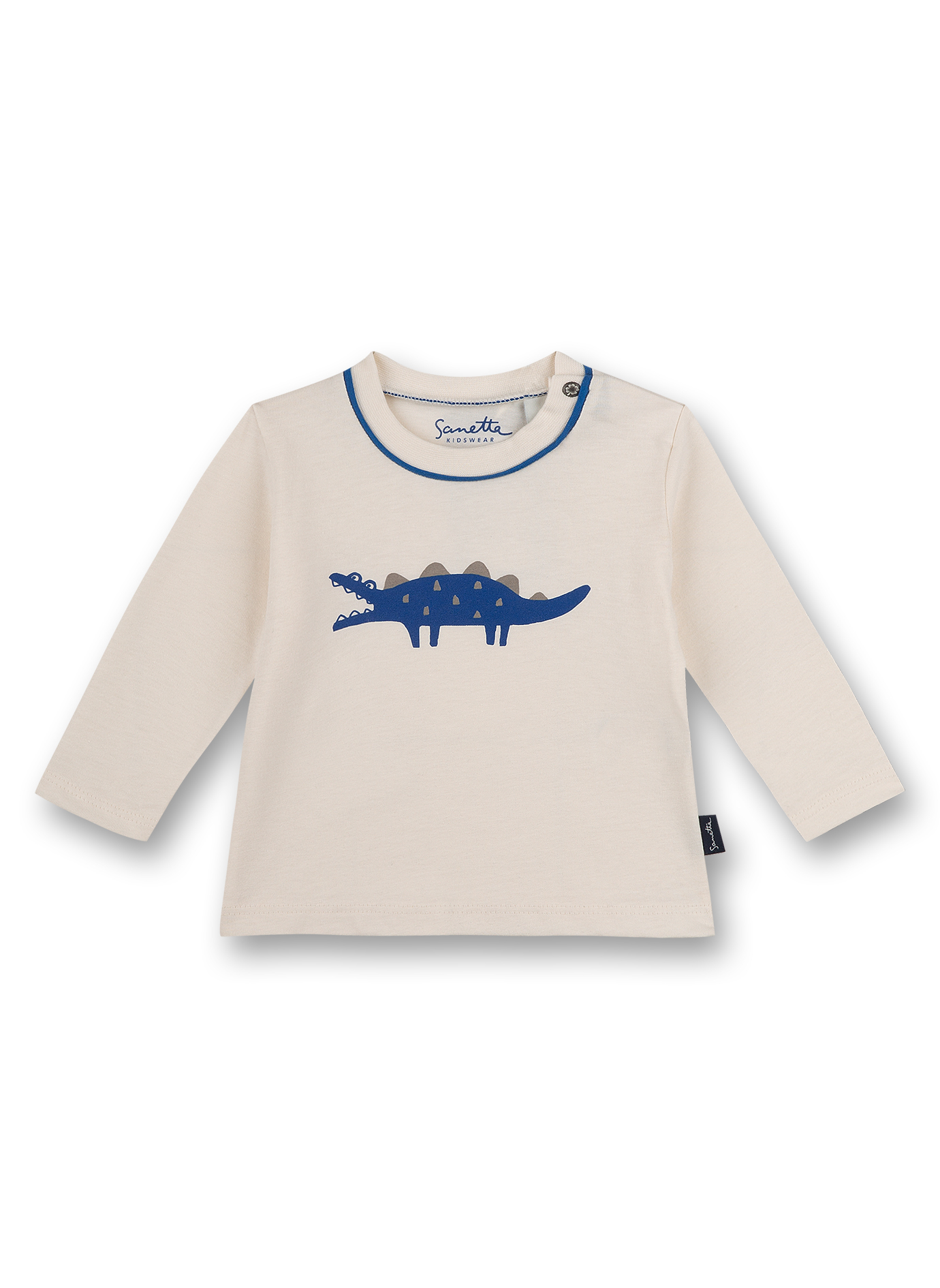 Jungen-Shirt langarm Off-White Dino