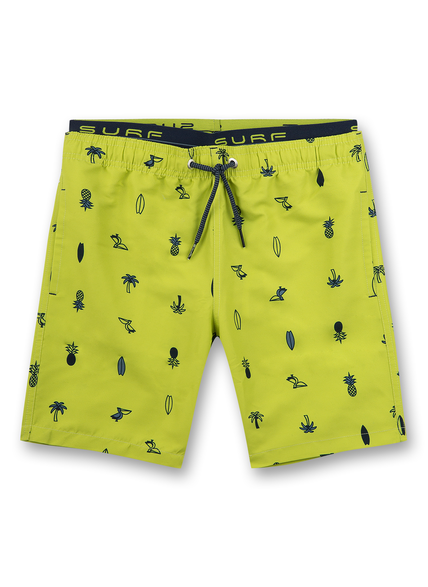 Jungen-Badeshorts Grün