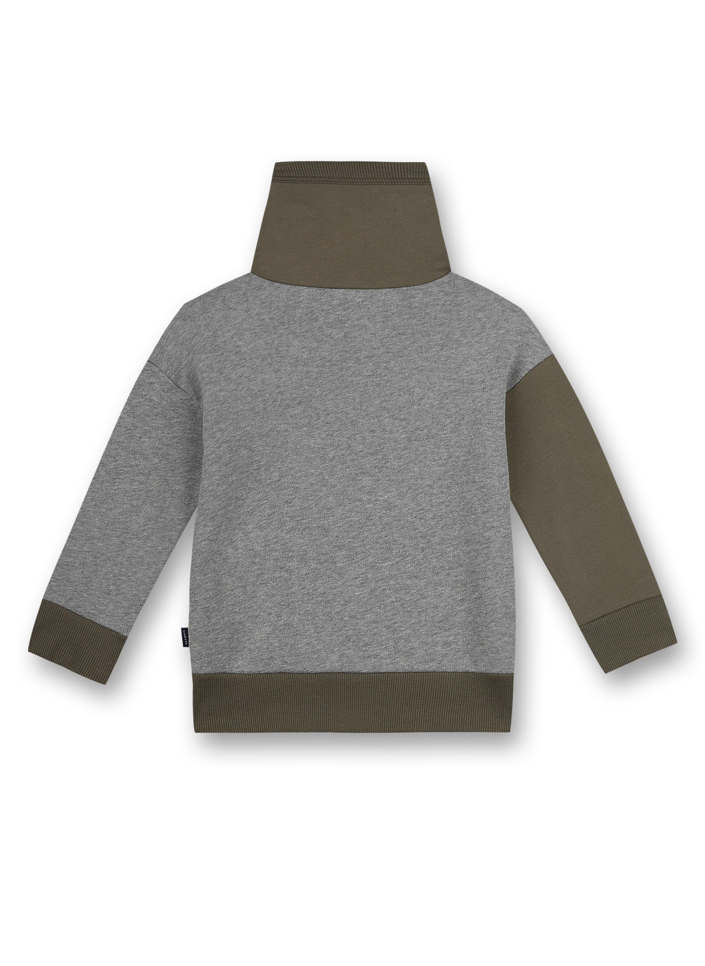 Jungen-Sweatshirt Graumelane Galaxy Star