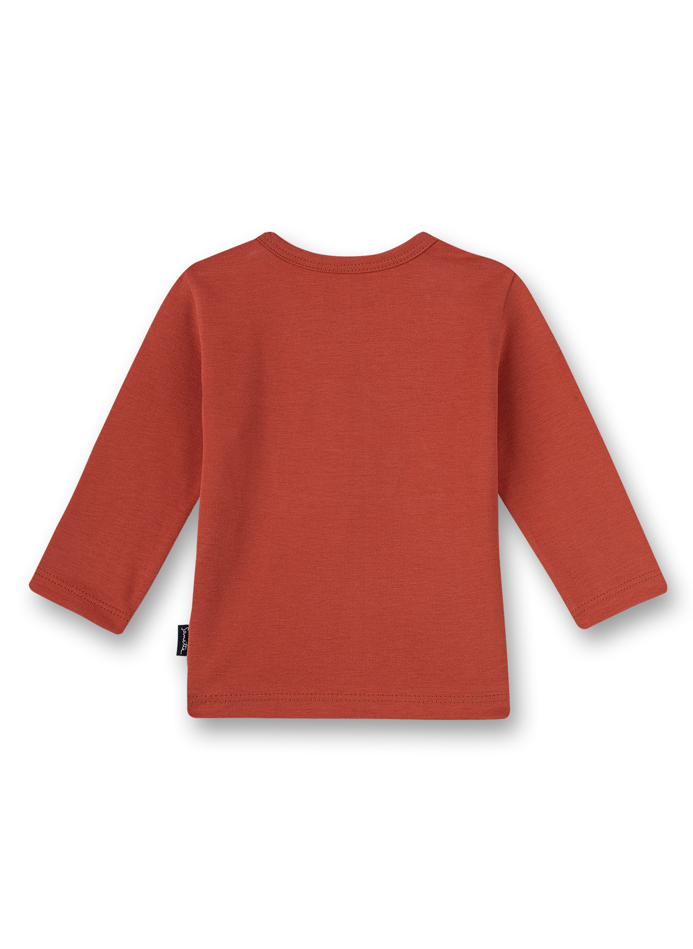 Jungen-Shirt langarm Rot Little Car