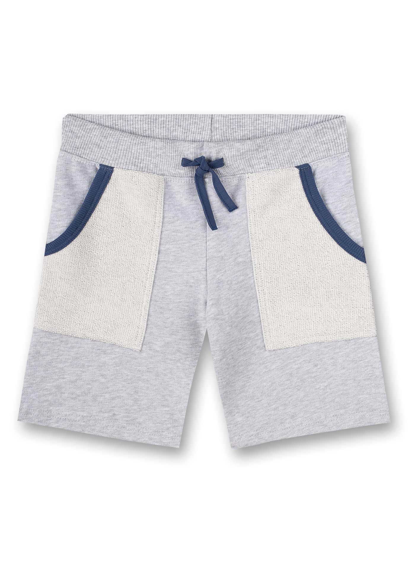 Jungen-Sweatshorts Graumelange Surf Trip