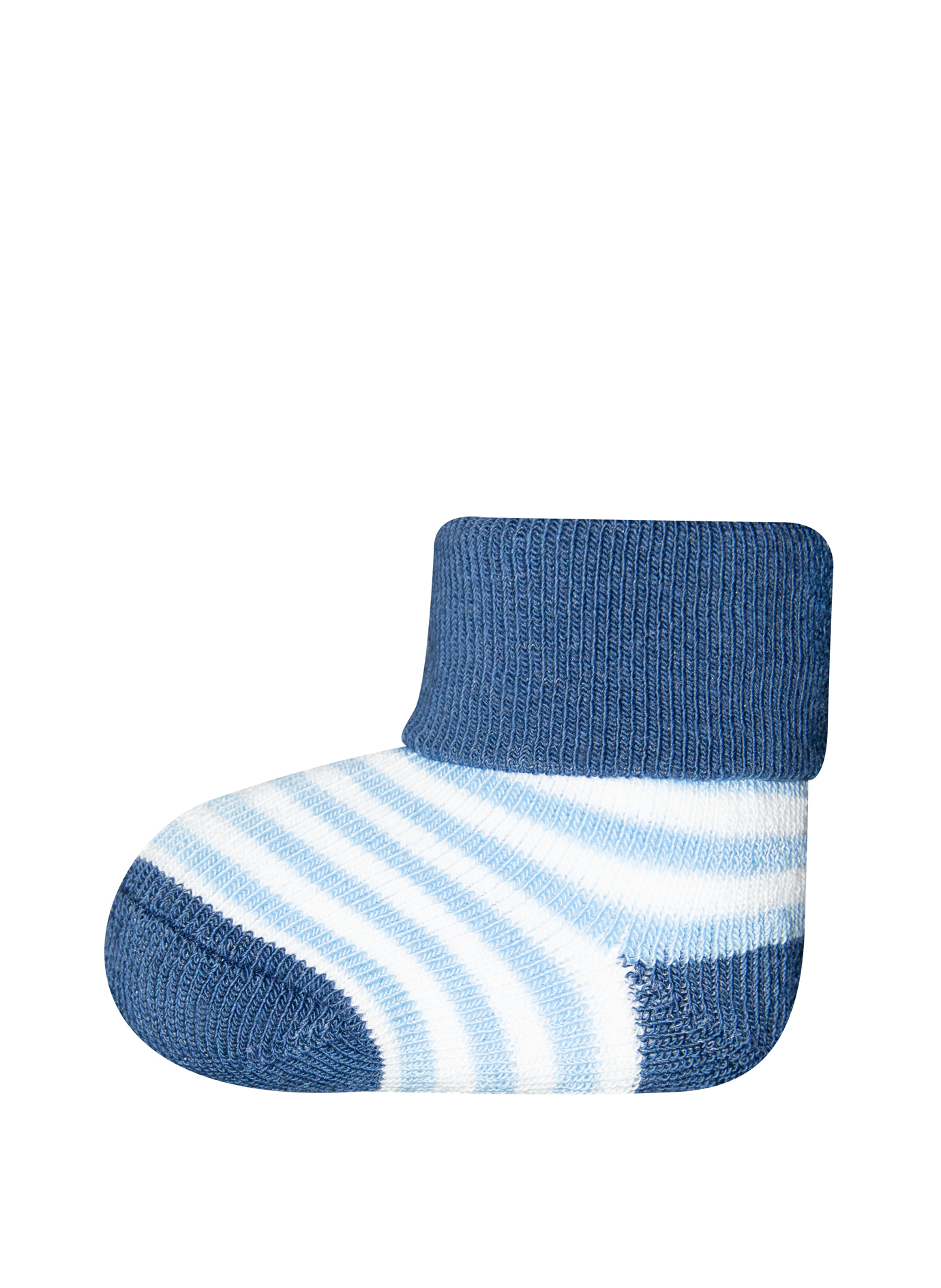 Jungen Erstlings-Socken (Dreierpack) Blau und Grün