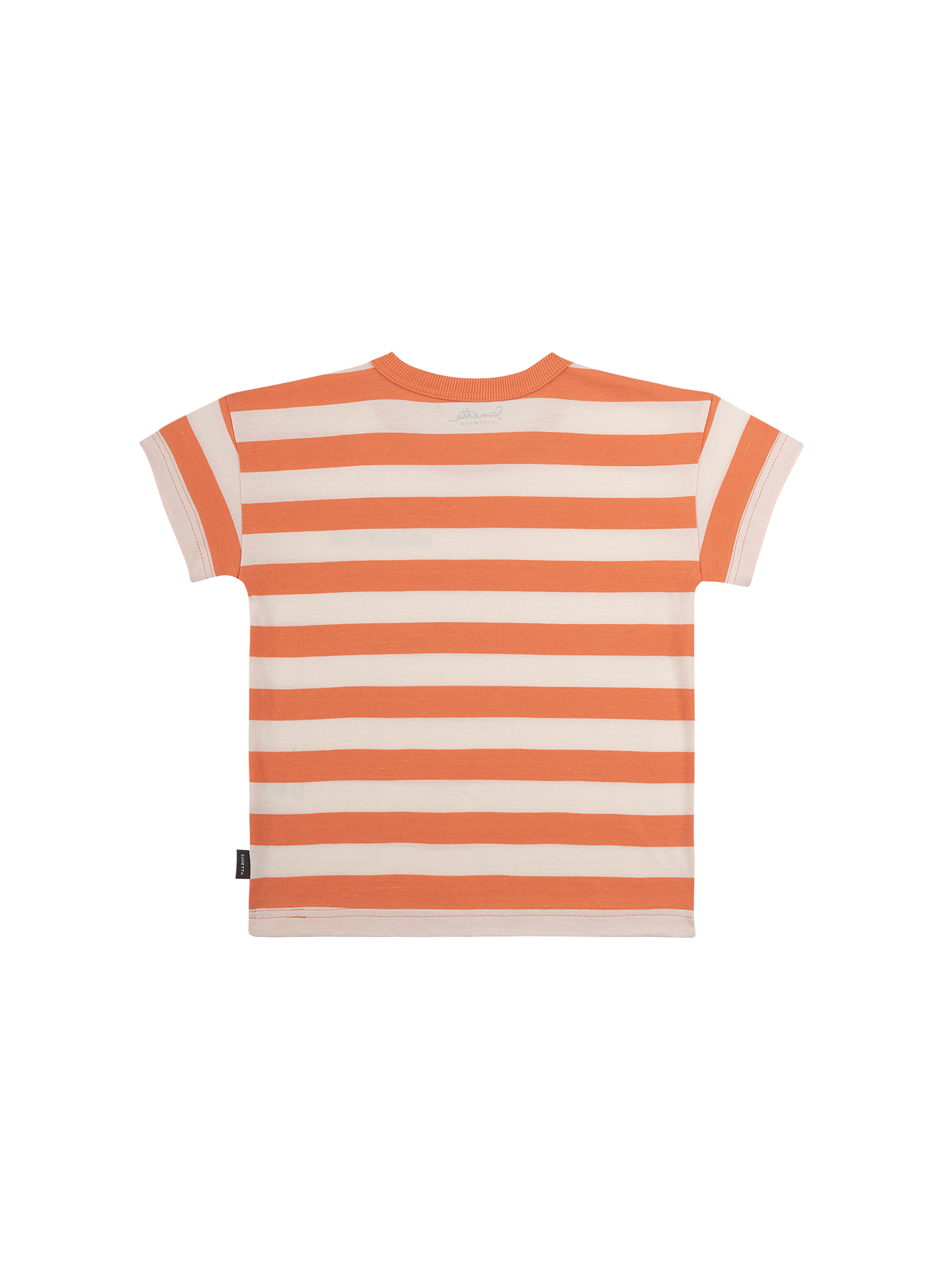 Jungen T-Shirt Orange Ringel Green Ride