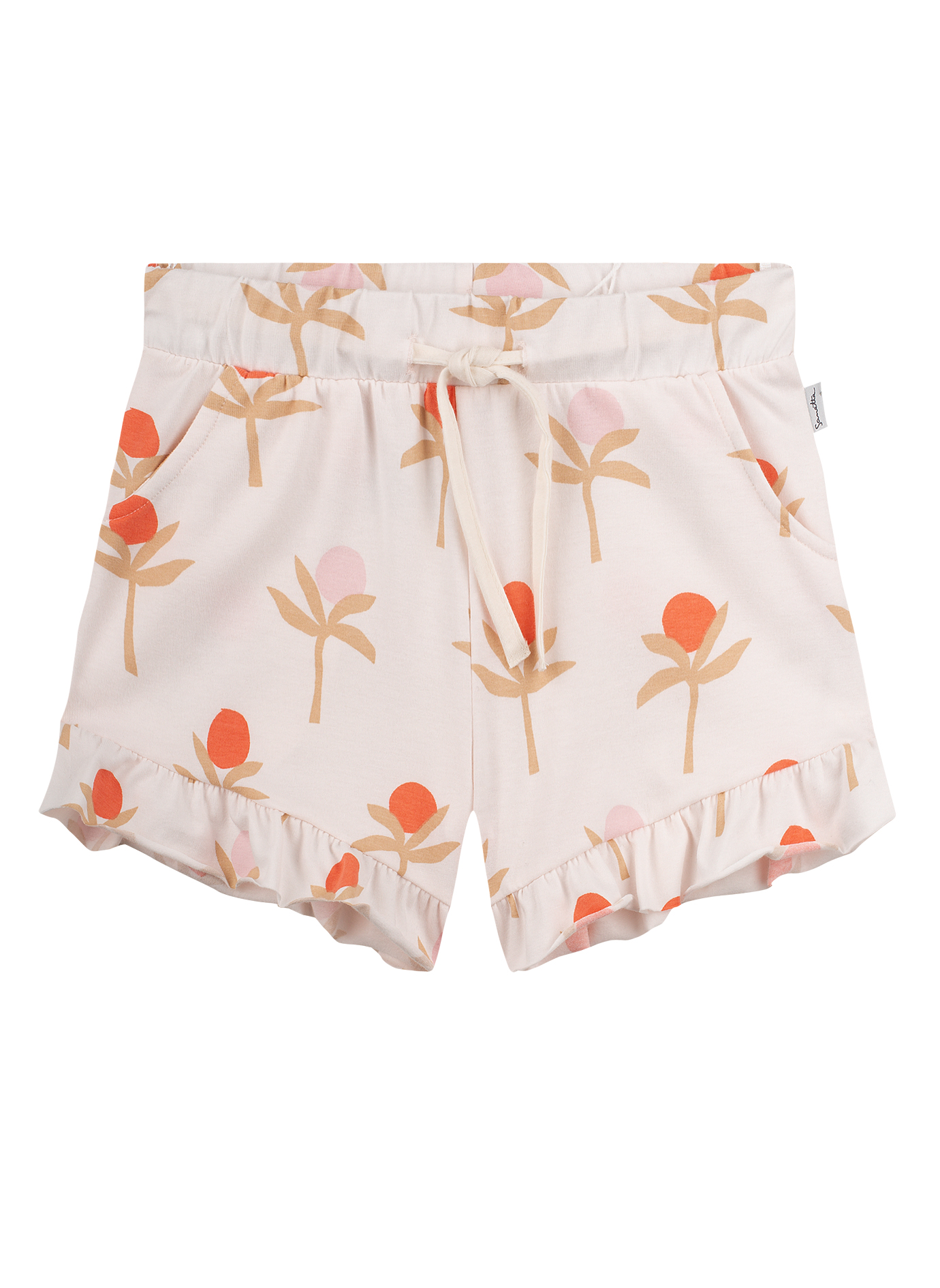 Mädchen-Shorts Rosa Beach