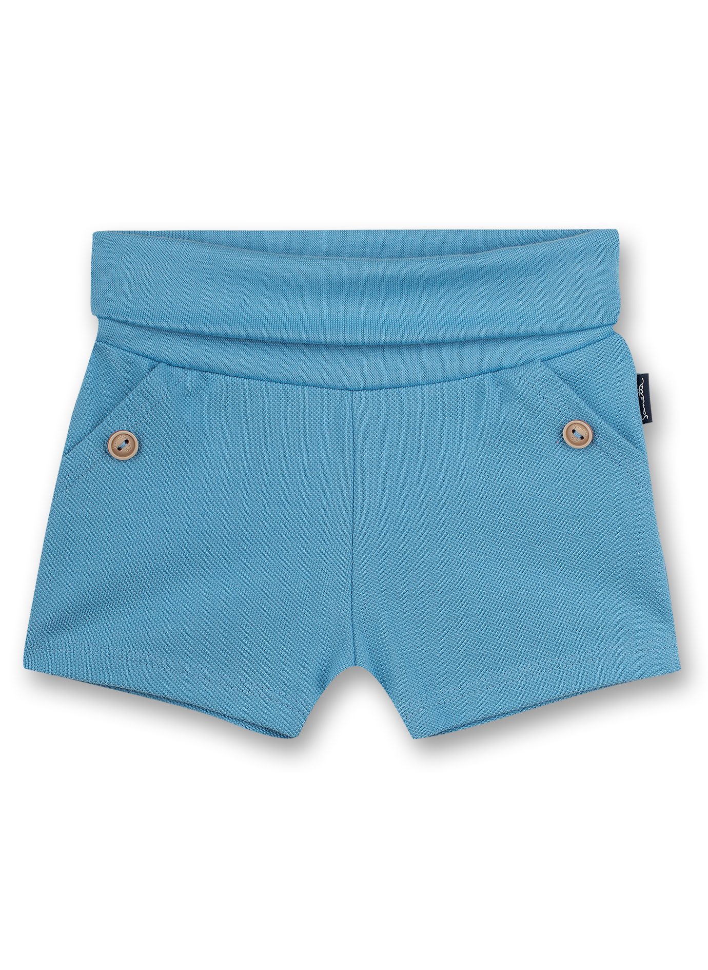 Jungen-Shorts Hellblau Little Whale