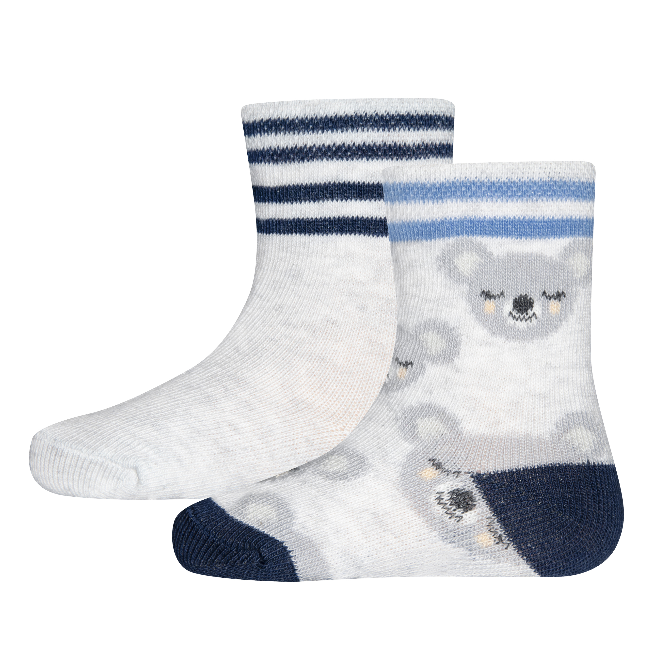 Jungen-Socken (Doppelpack) Blau Koala