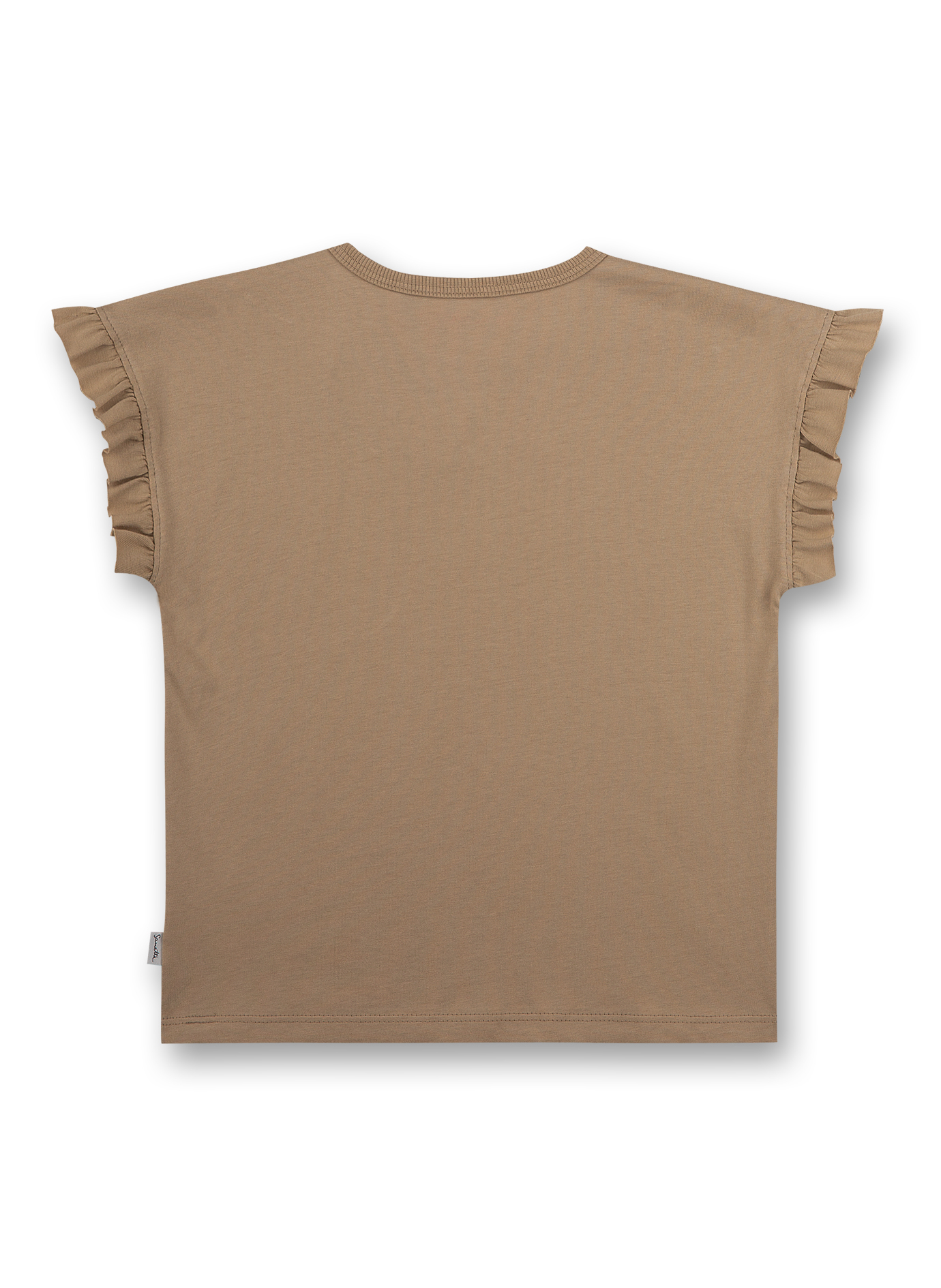 Mädchen T-Shirt Beige Flower