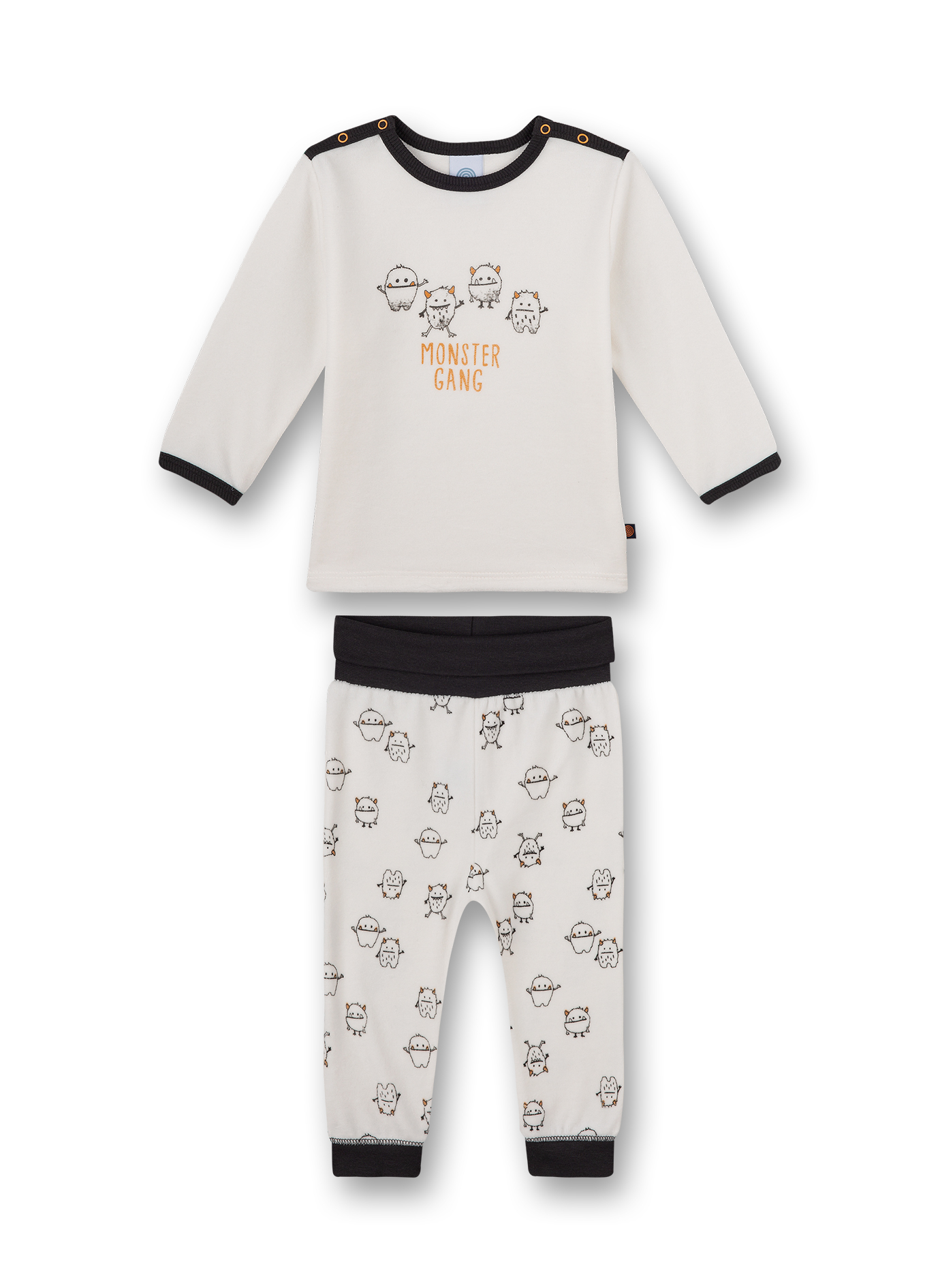 Jungen-Schlafanzug Off-White Monsterle