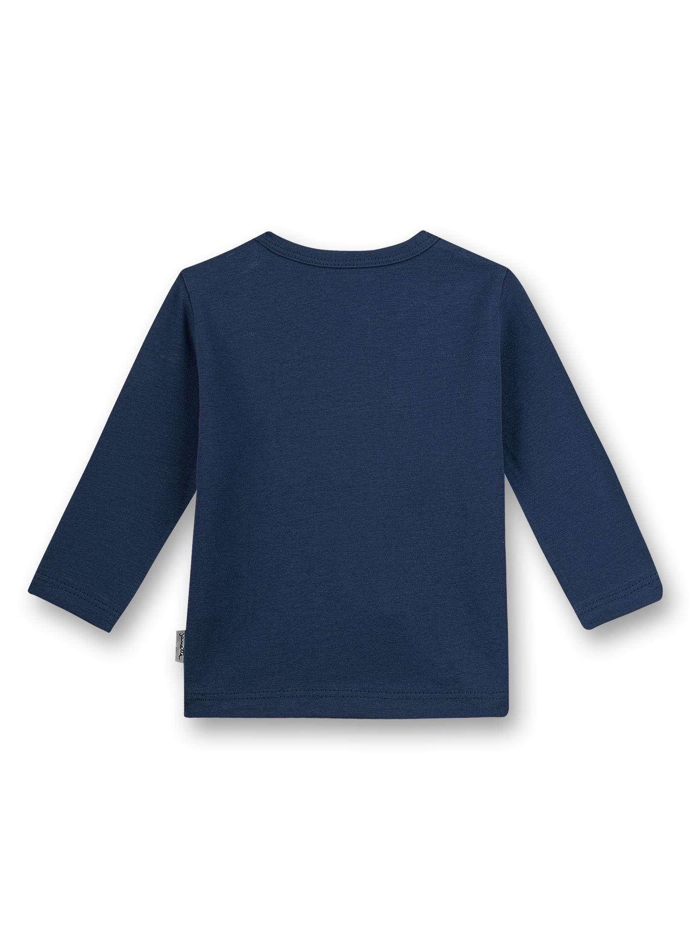 Jungen-Shirt langarm Dunkelblau Little Builder