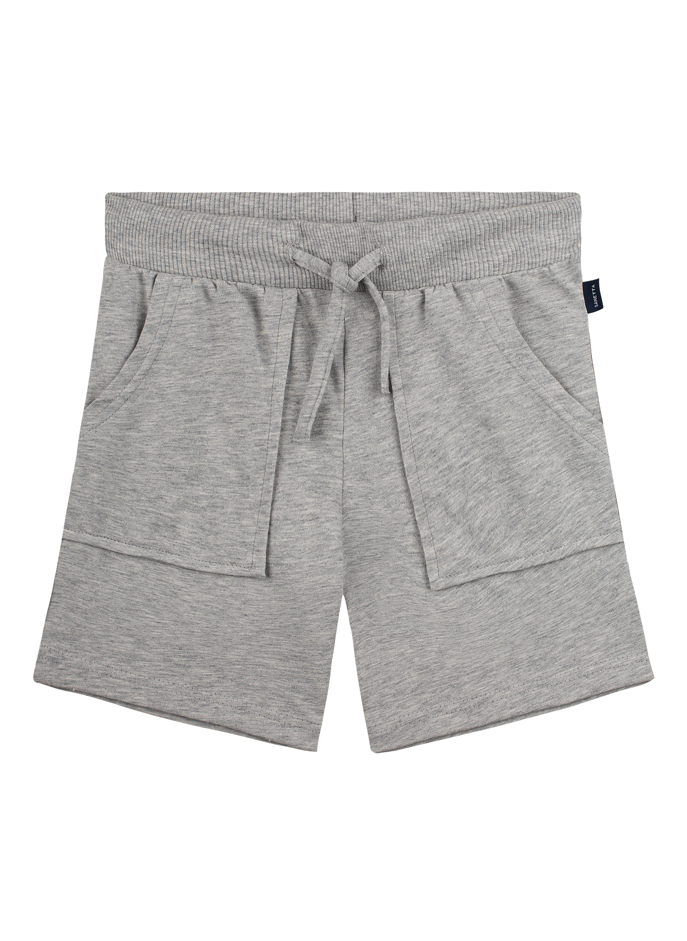 Jungen-Shorts Graumelange Green Ride